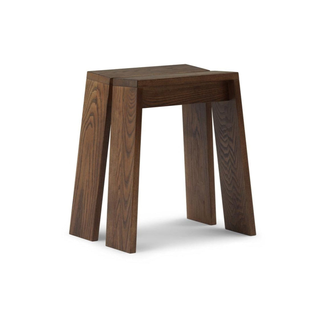 Shide Stool braune Asche