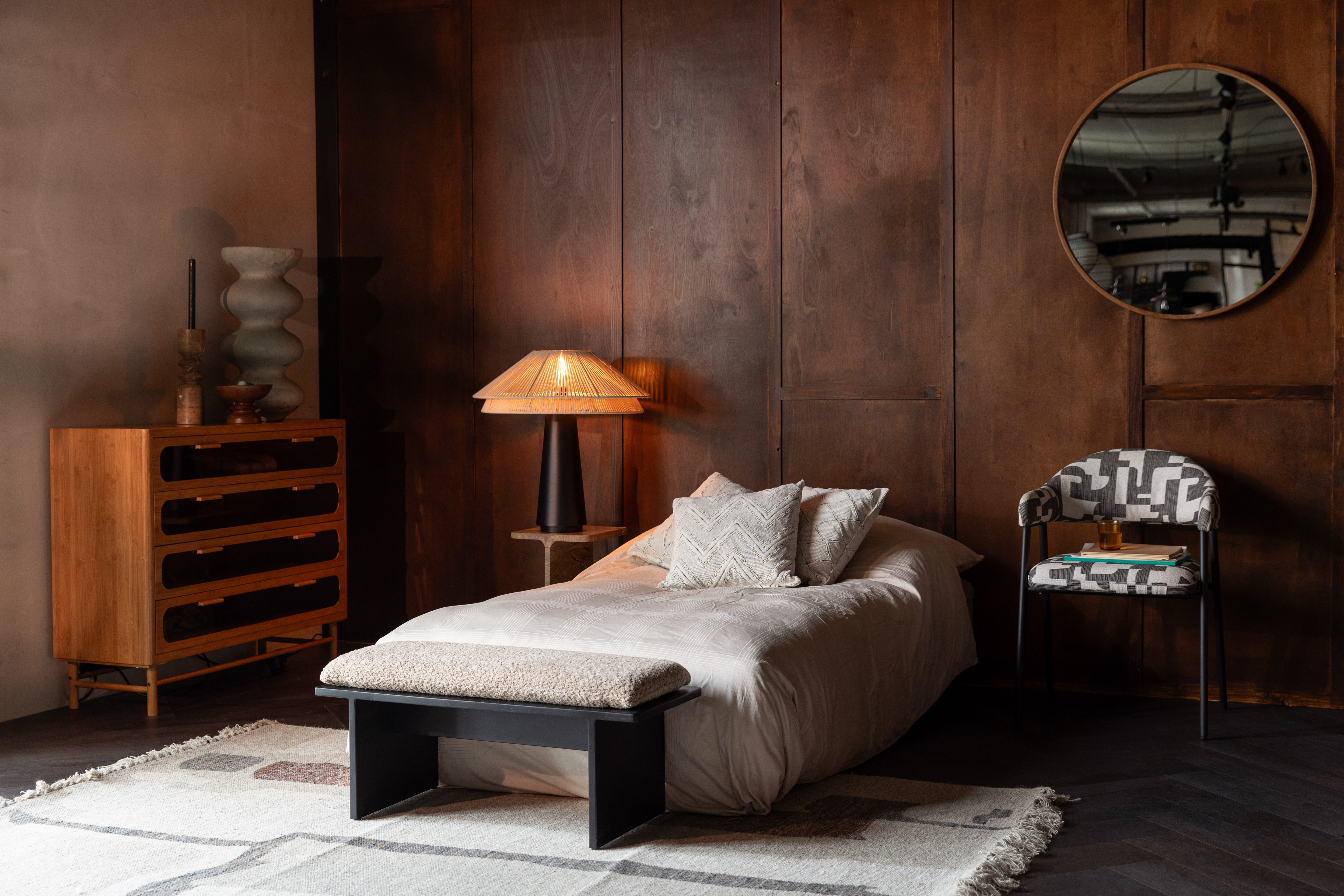 Vloerkleed CAMINITO donkerbeige