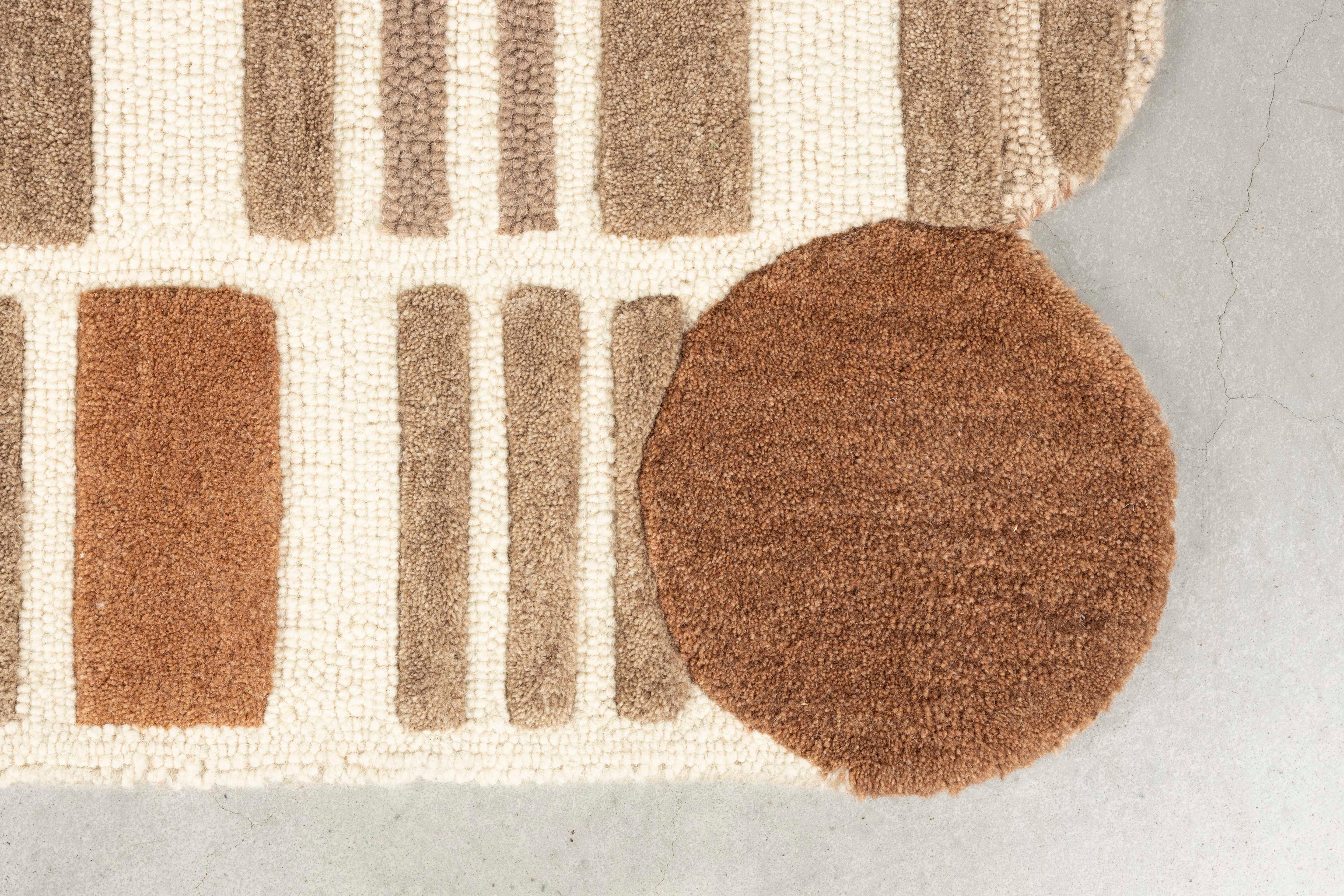 Teppich MUNDRA braun