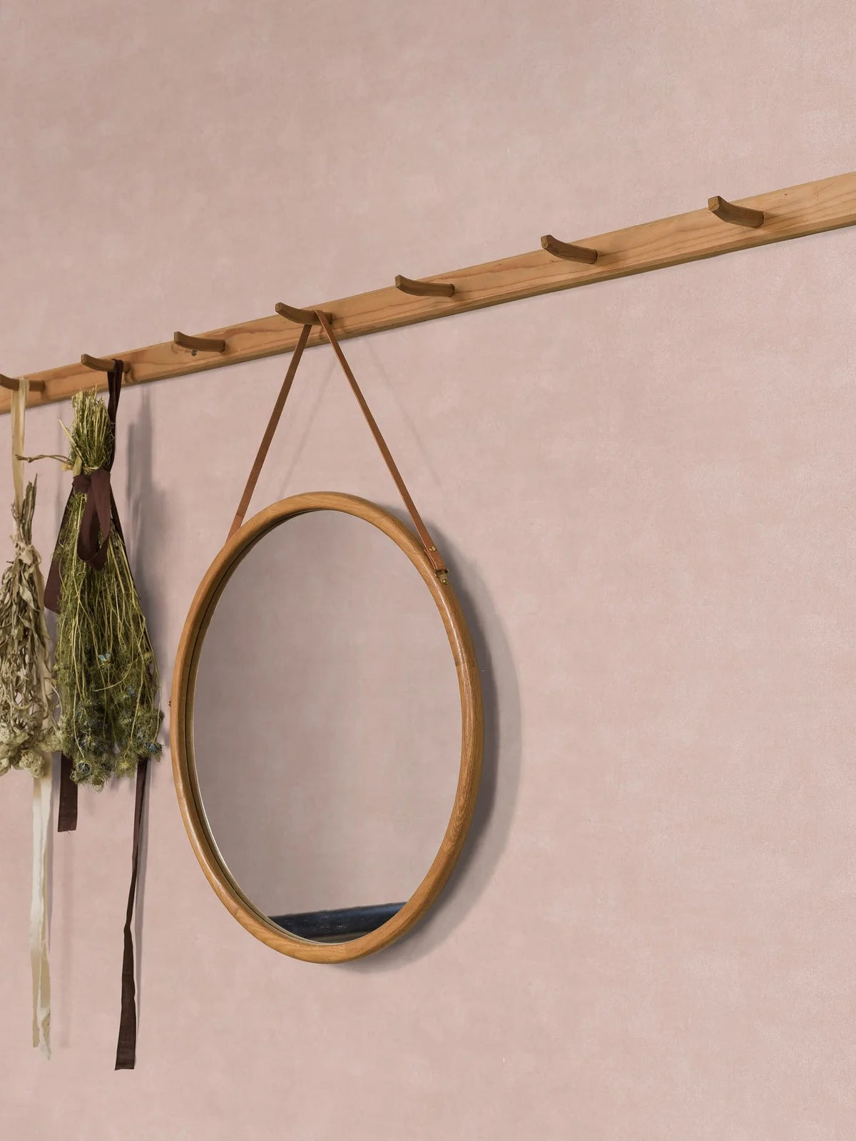 Behang dat canvas imiteert SHADES - RHODONITE lichtroze