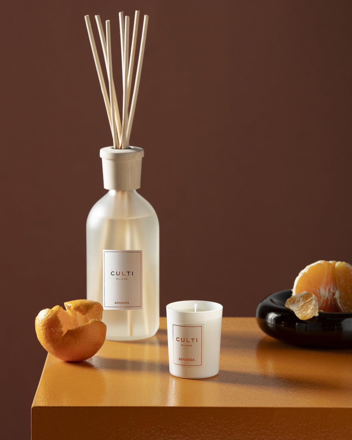 Geuroldiffuser STILE - ARAMARA met tonen van bittere sinaasappel, bergamot en sandelhout