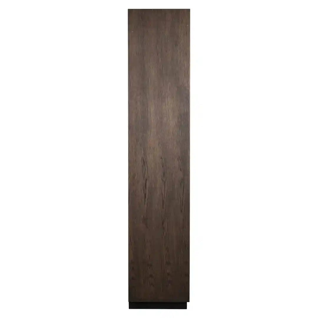 OAKURA brown oak veneer shelf