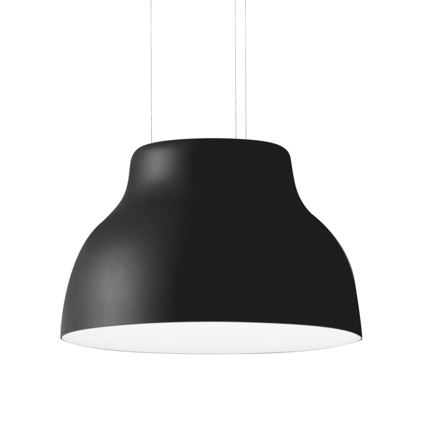 Hanglamp CICALA, geperst zwart