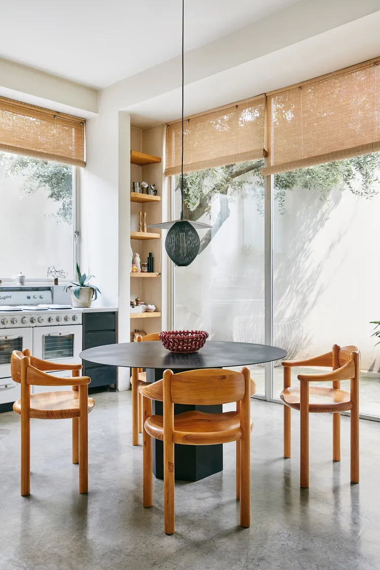 DAUMILLER armstoel van vurenhout