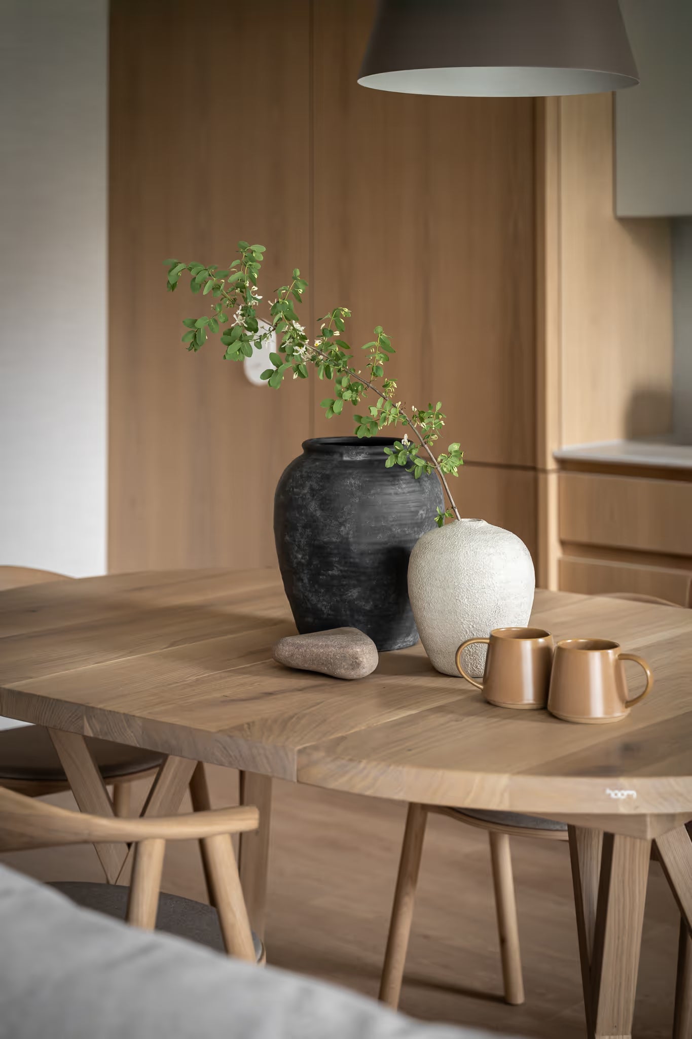 Ronde tafel GLORIA van eikenhout