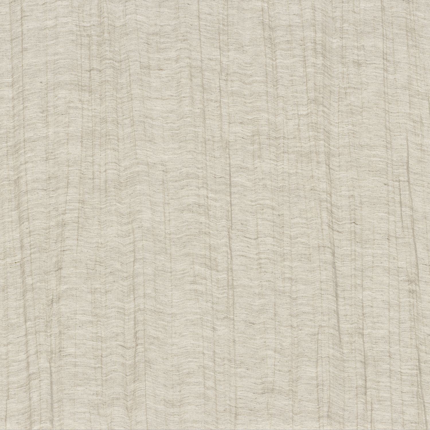 Structuurtextielbehang geplooid LINON - FLAX BLANC gebroken wit