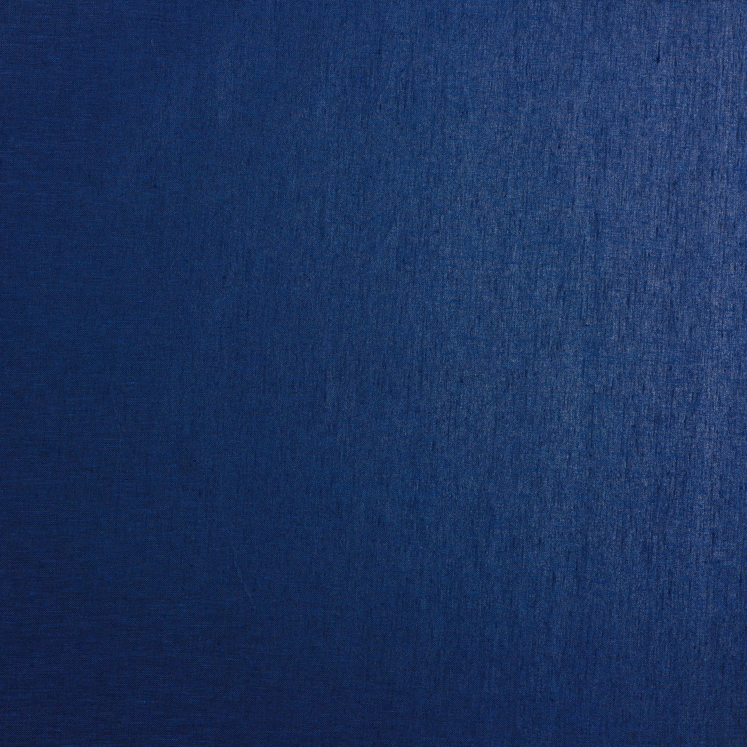 Textiltapete aus Leinen mit Opalisationseffekt ELARA - BLEU ÉLECTRIQUE blau