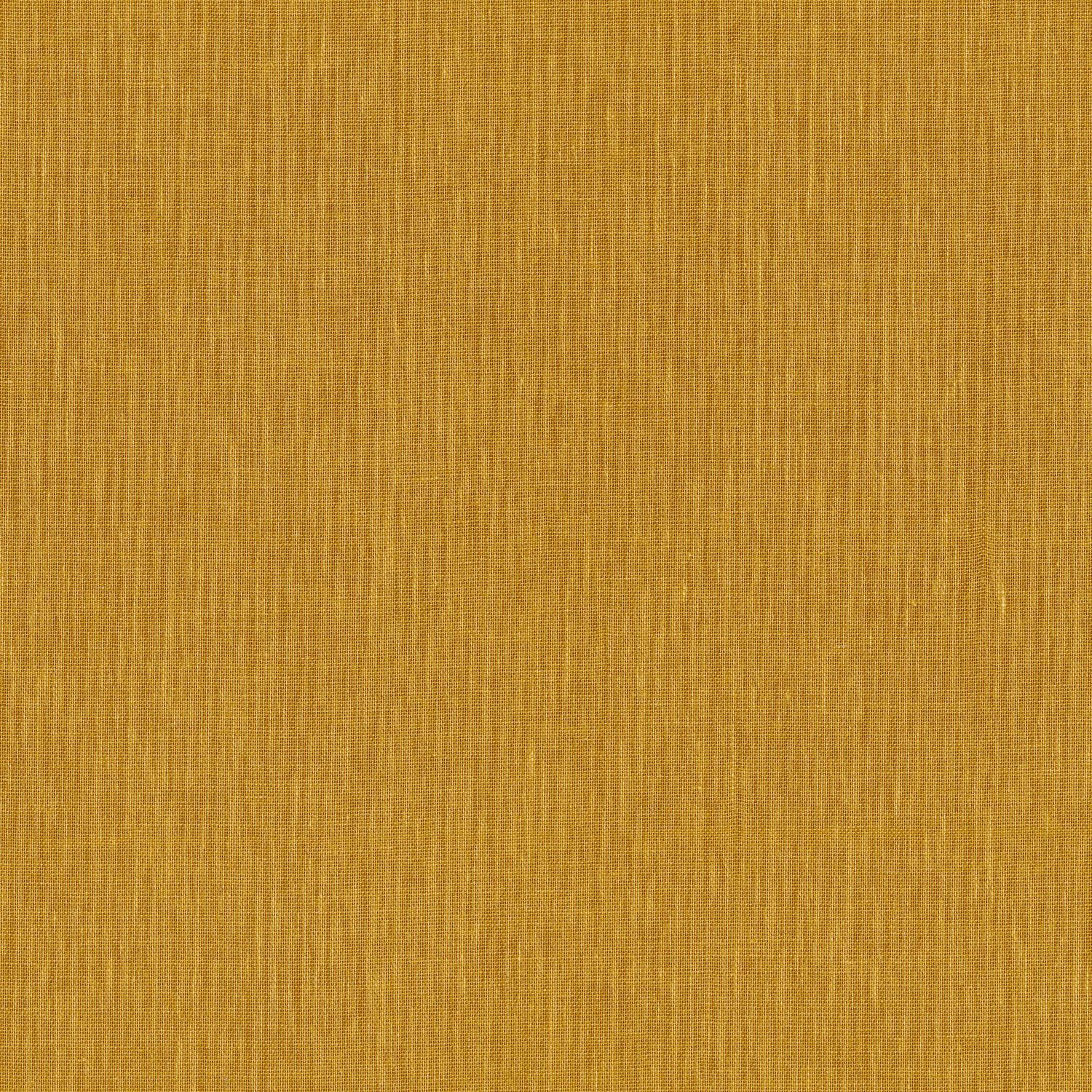 Textile structural wallpaper linen ATMOSPHERE - MUSTARD mustard