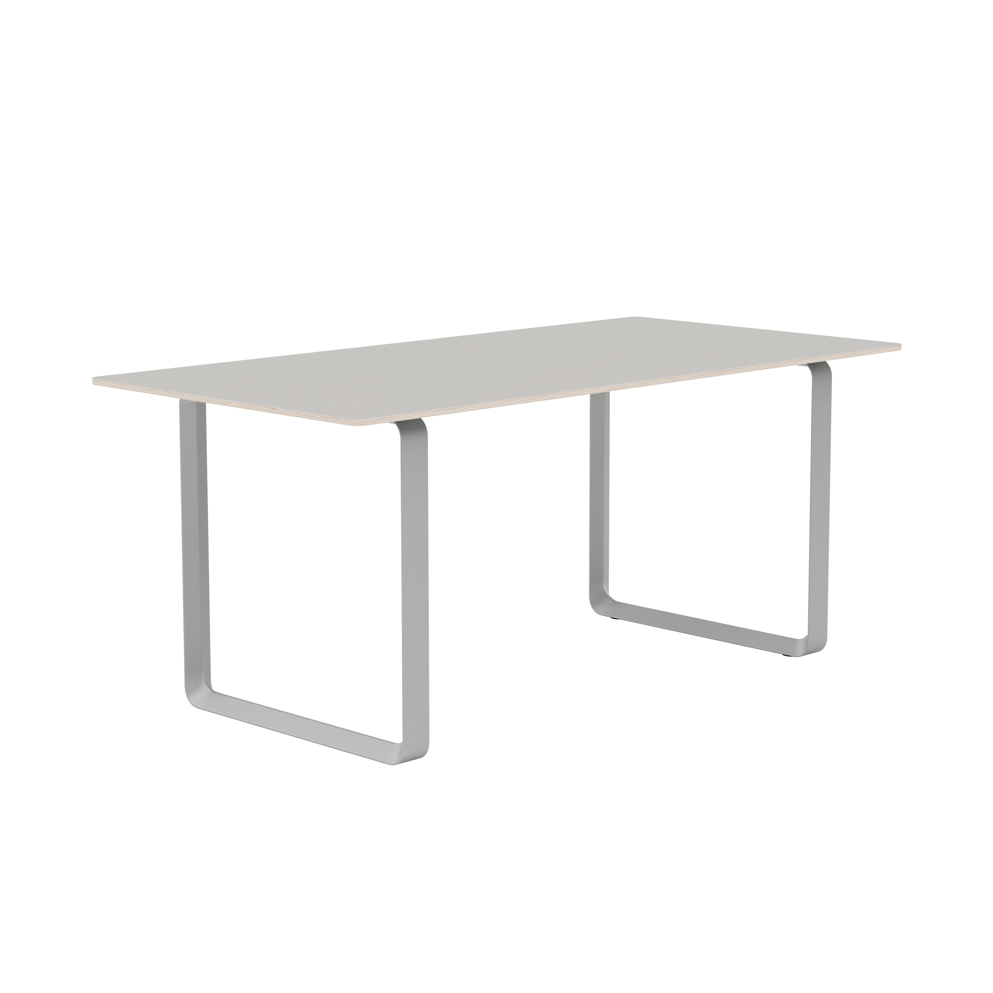 Tafel 70/70 grijs