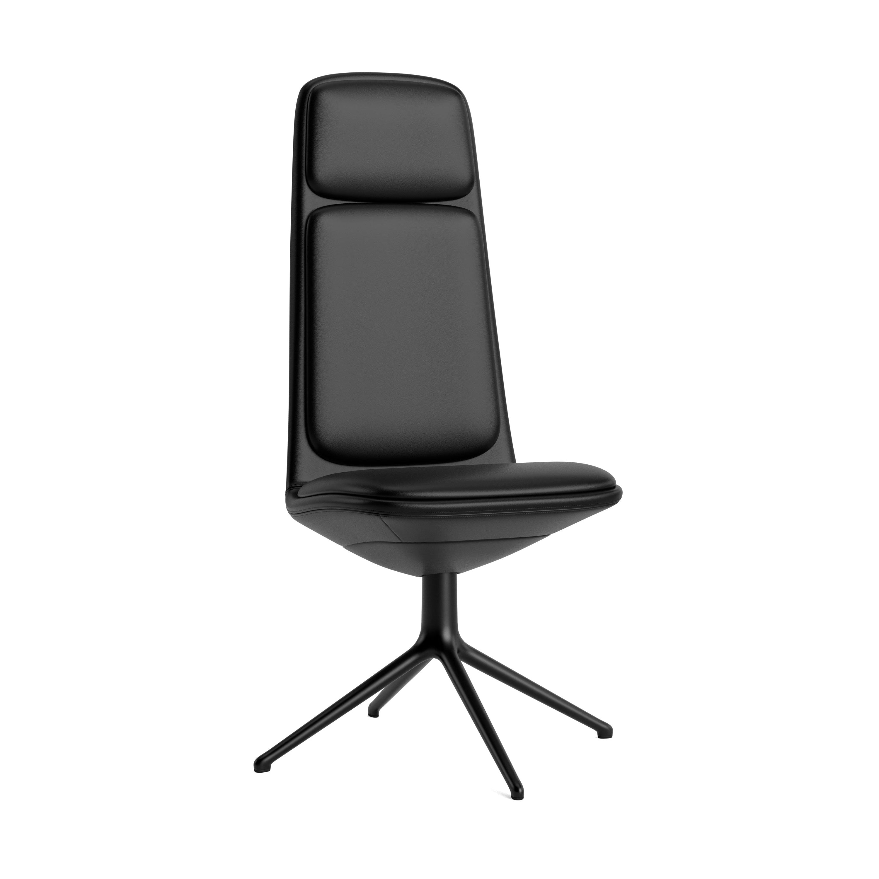 Offer high 4l Upholstered Office chair with a black base