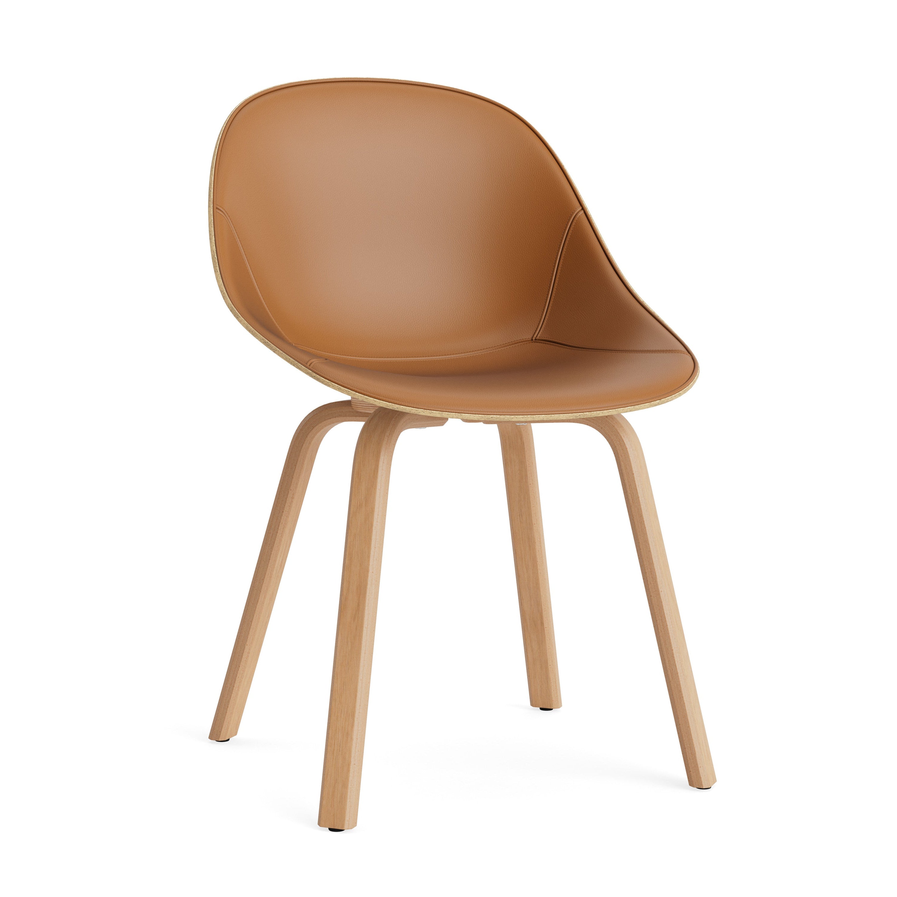 Ein Stuhl gepolsterte Matten mit einer Buchenbasis