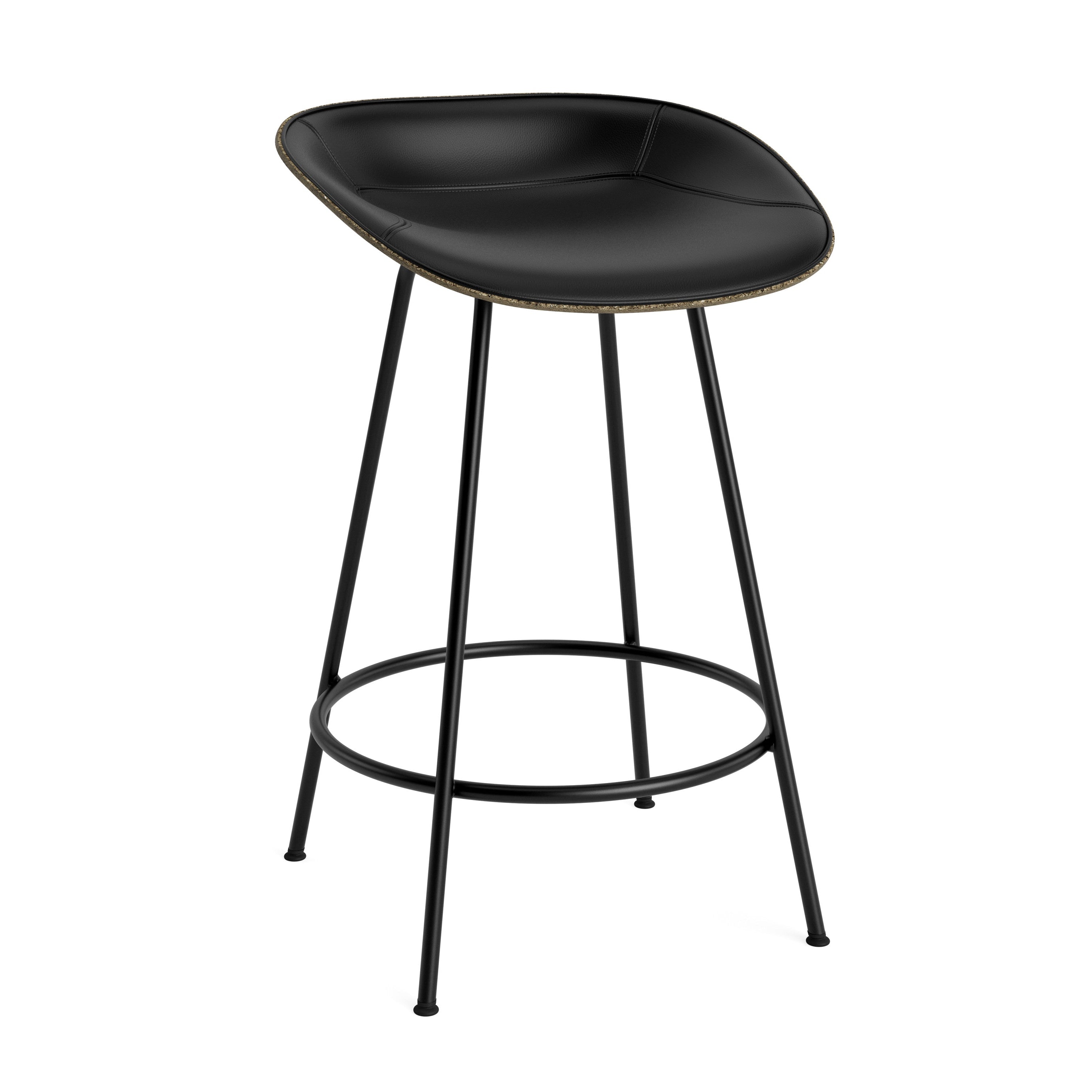 Gepolsterte grüne Stangen mit einer schwarzen Basis