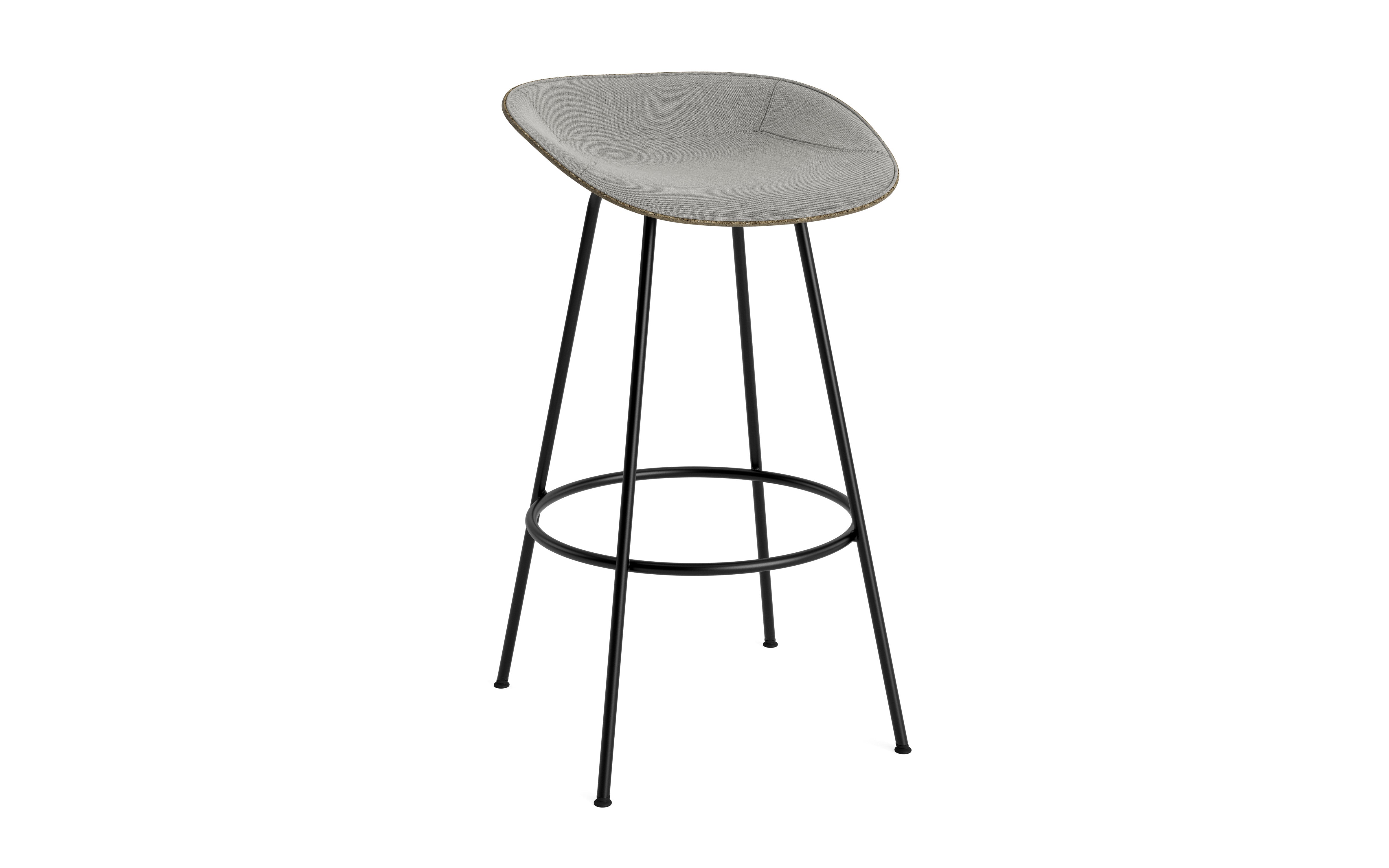 Gepolsterte grüne Stangen mit einer schwarzen Basis