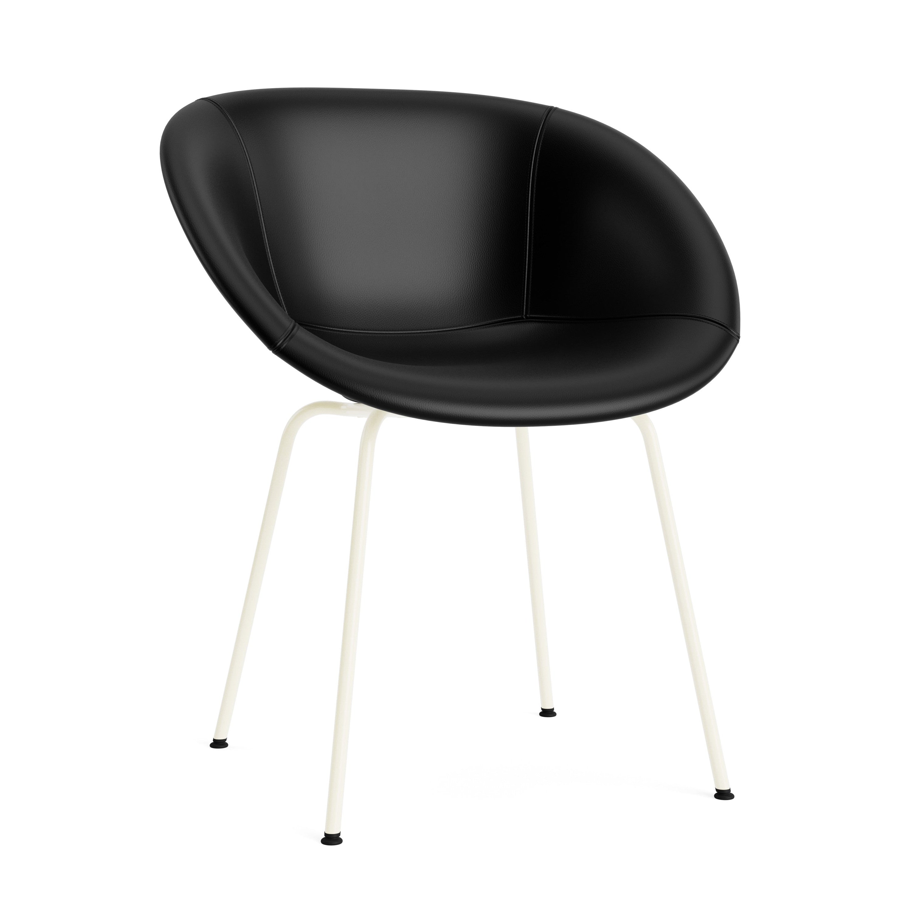 Sesselpolsterstuhl mit einer Cremebasis