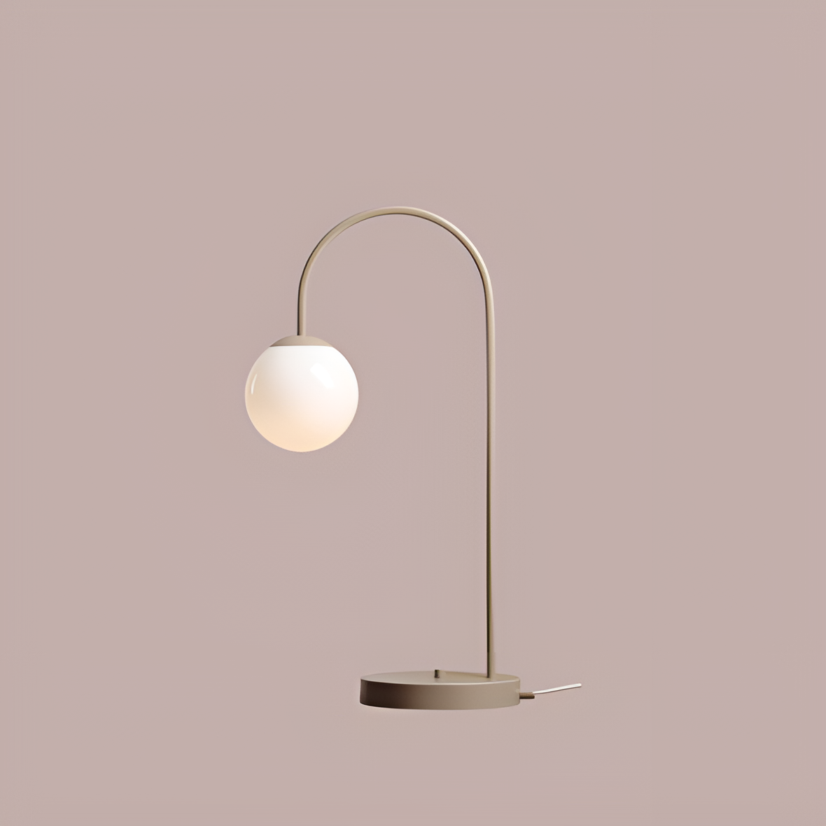 UNA Tischleuchte beige