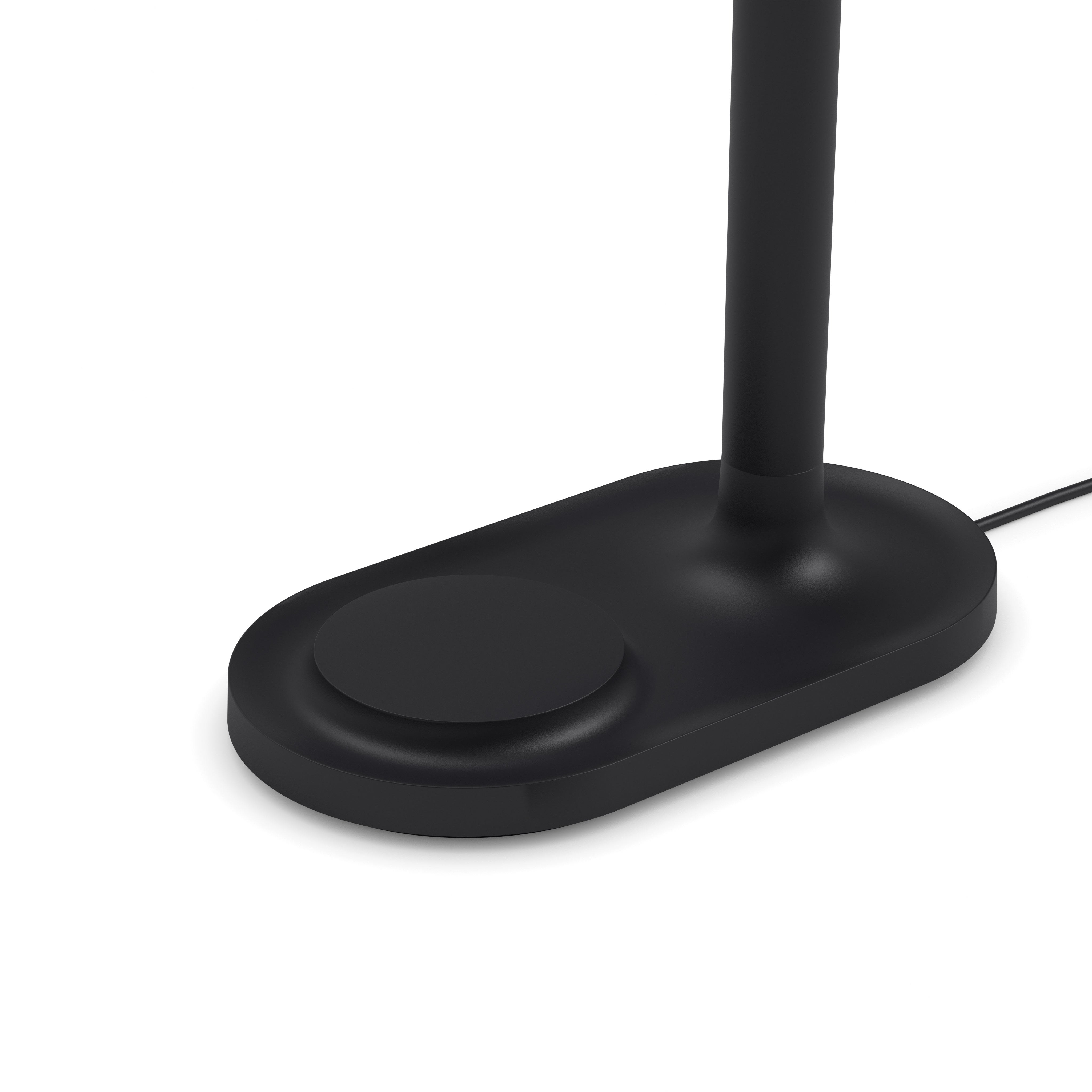 Tafellamp met draadloze oplader EMENDO zwart