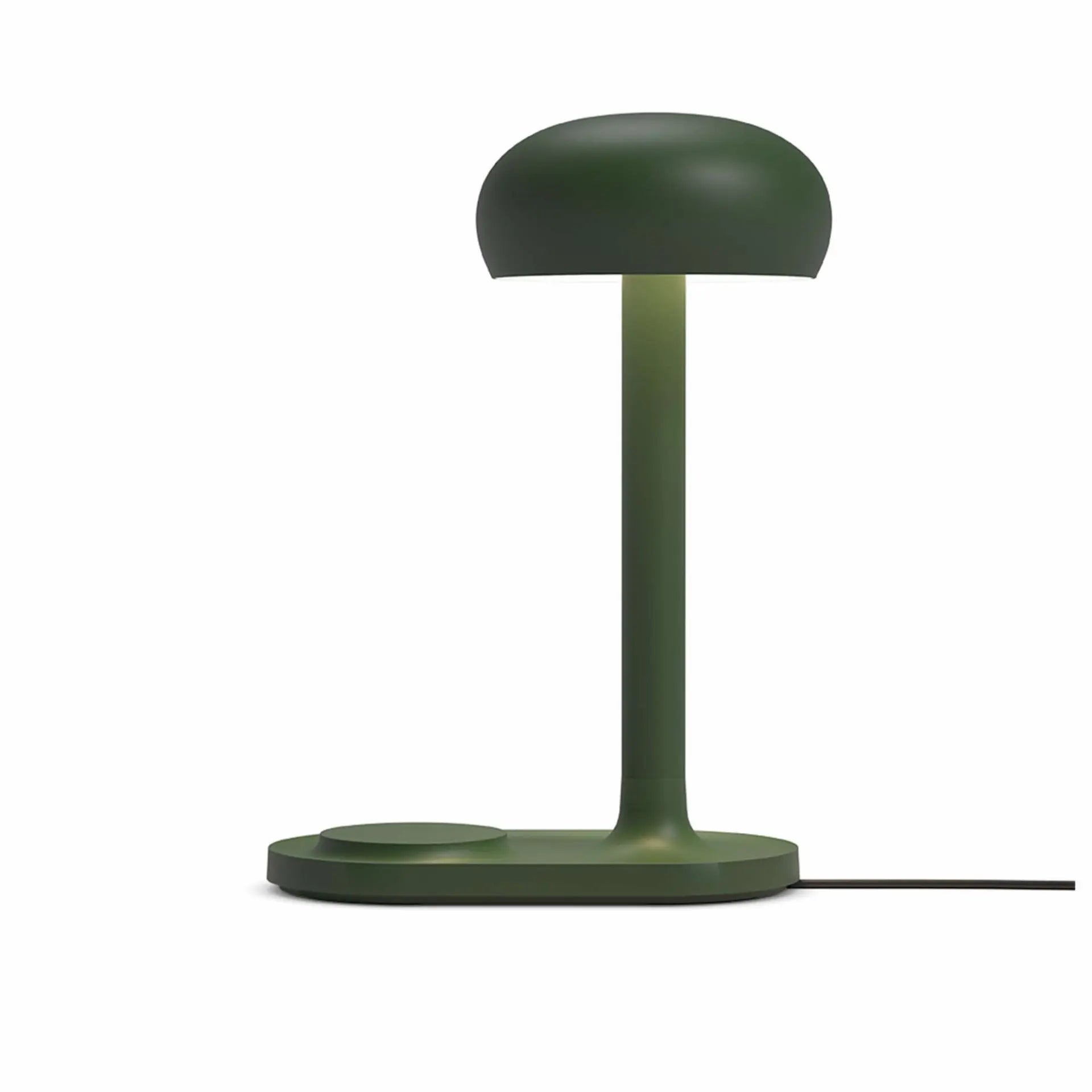 EMENDO green table lamp with wireless charger