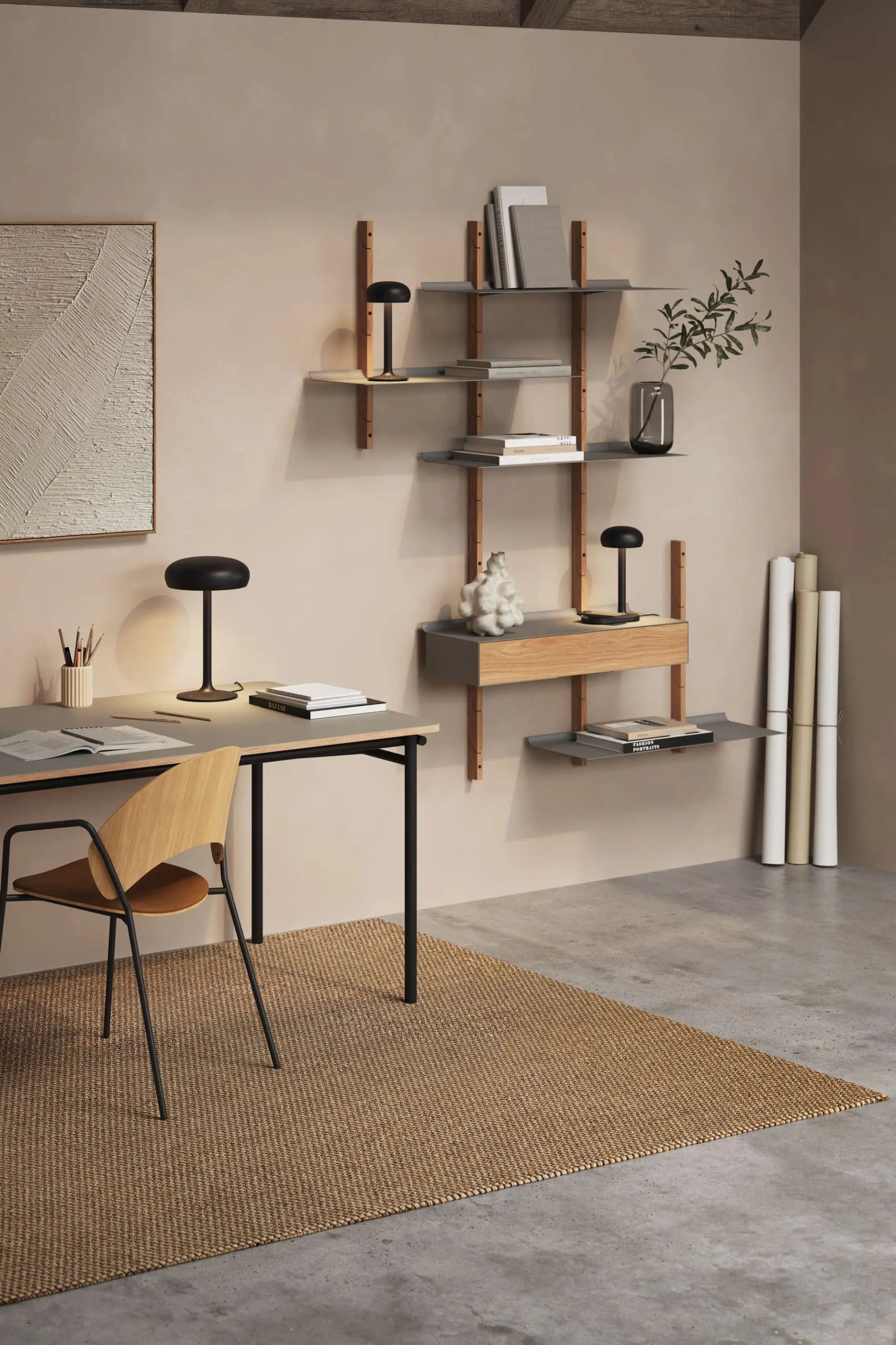 Tafellamp EMENDO zwart