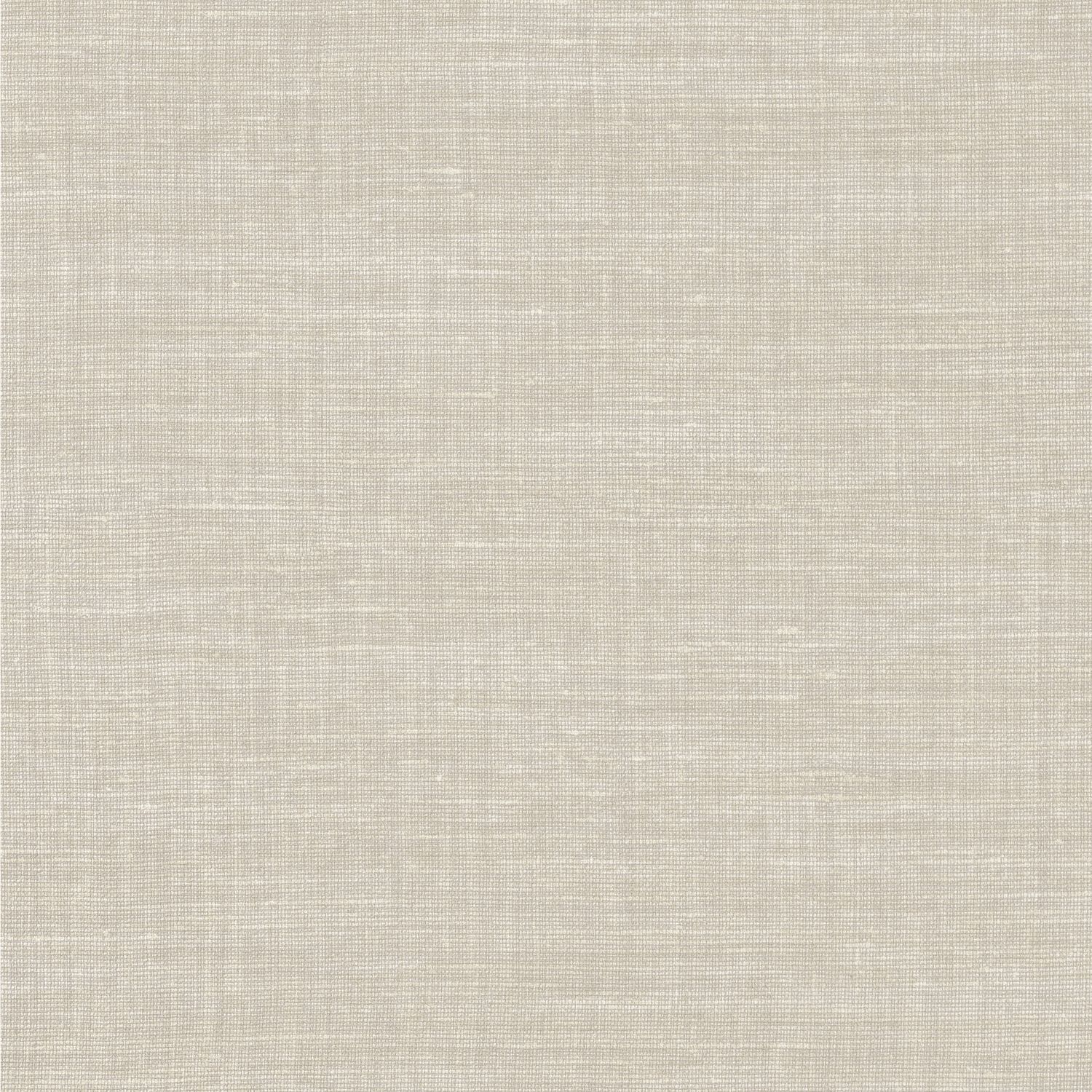 Structural wallpaper resembling linen canvas SHINOK - FICELLE muted beige