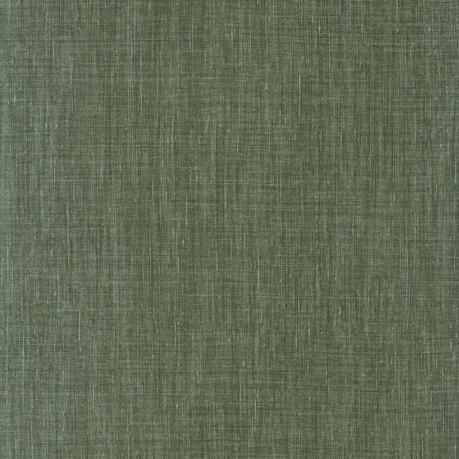 Structural wallpaper imitating linen canvas SHINOK - VERT FUME burnt green