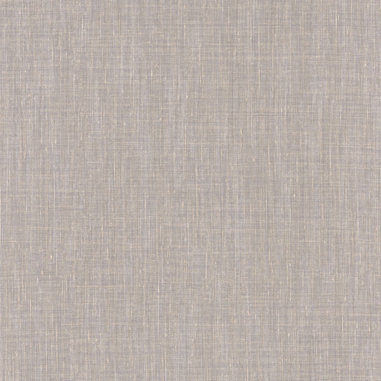 Structural wallpaper resembling linen canvas SHINOK - TERRE DE BRUME gray-beige