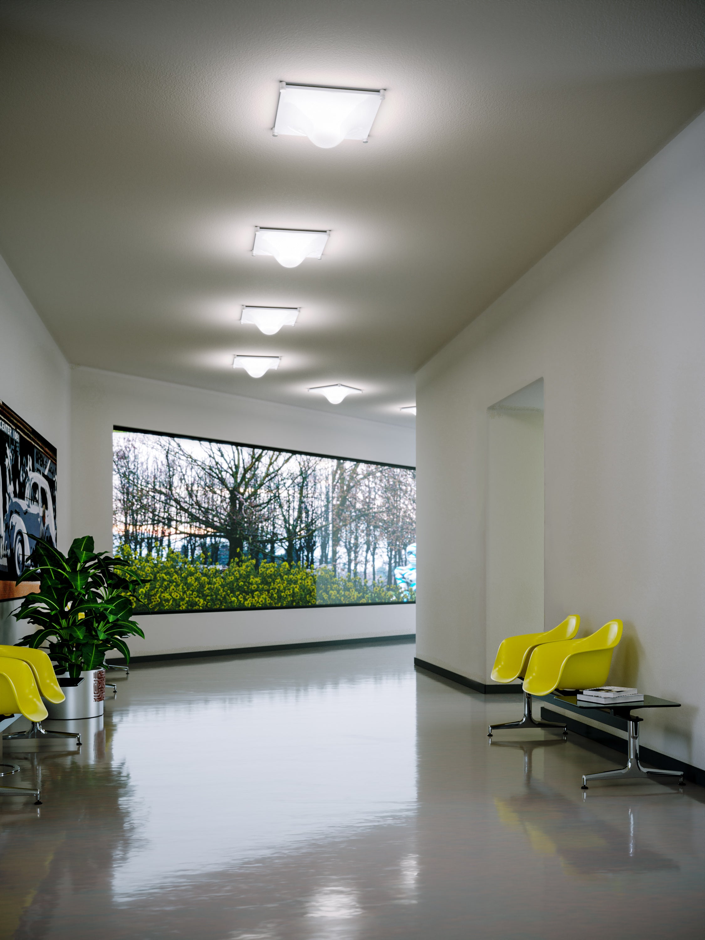 Wandlamp BOLLA wit