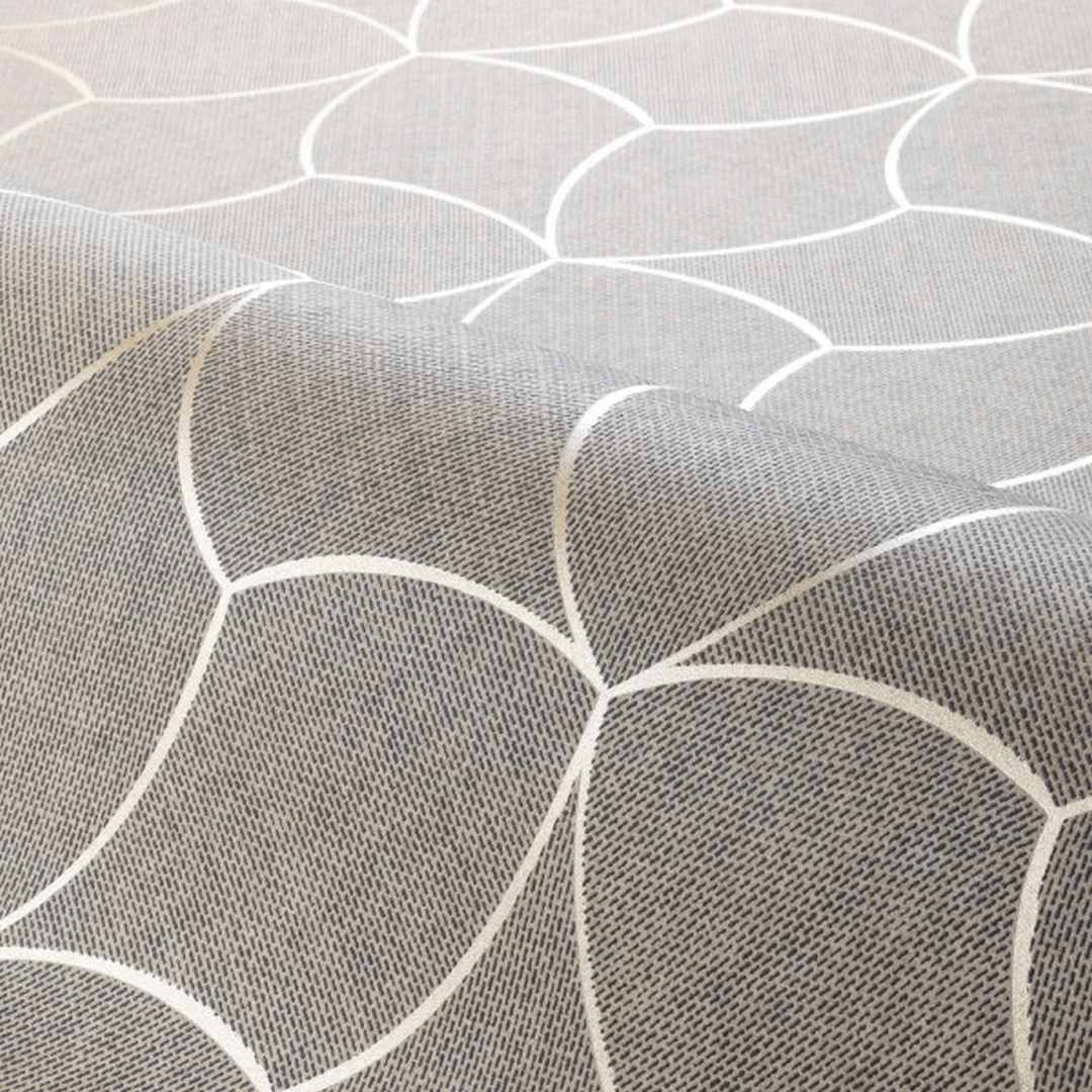 Strukturierte Tapete, die geflochtenes Material mit metallic Effekt imitiert TRESSANA - SÉPIA/DORÉ sandbraun