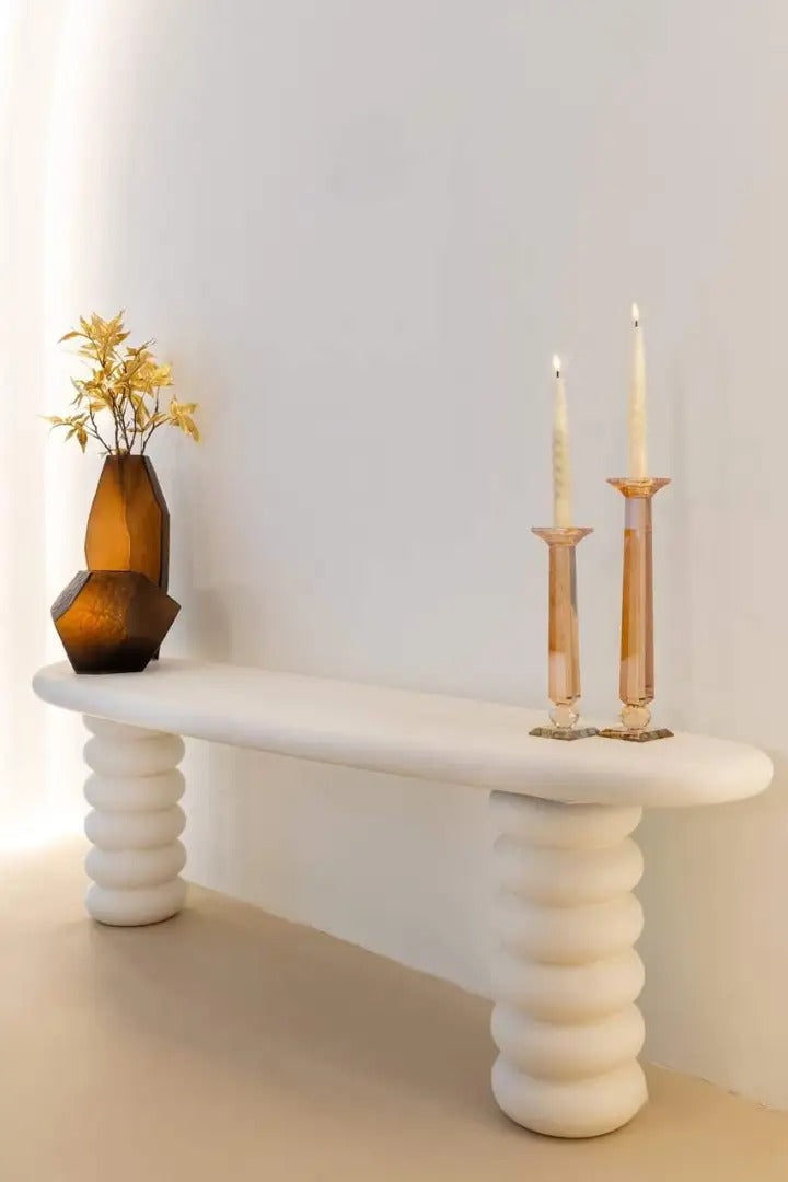 BLOOMSTONE Console White
