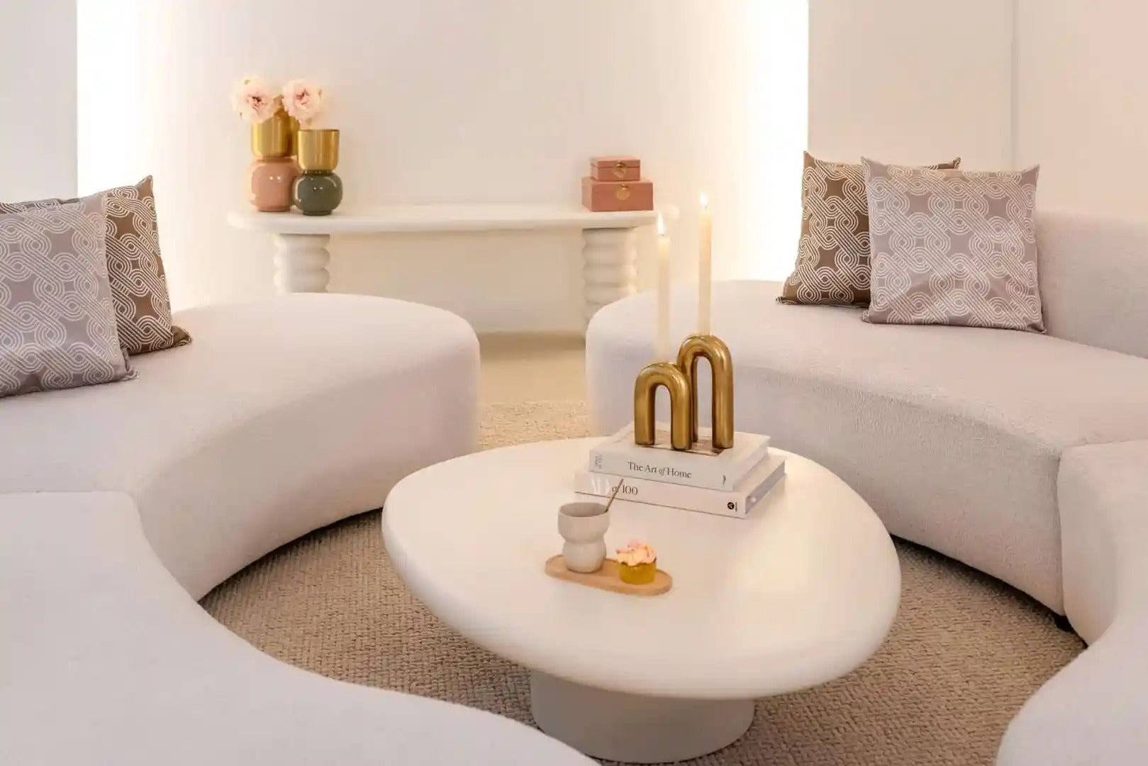 BLOOMSTONE Console White