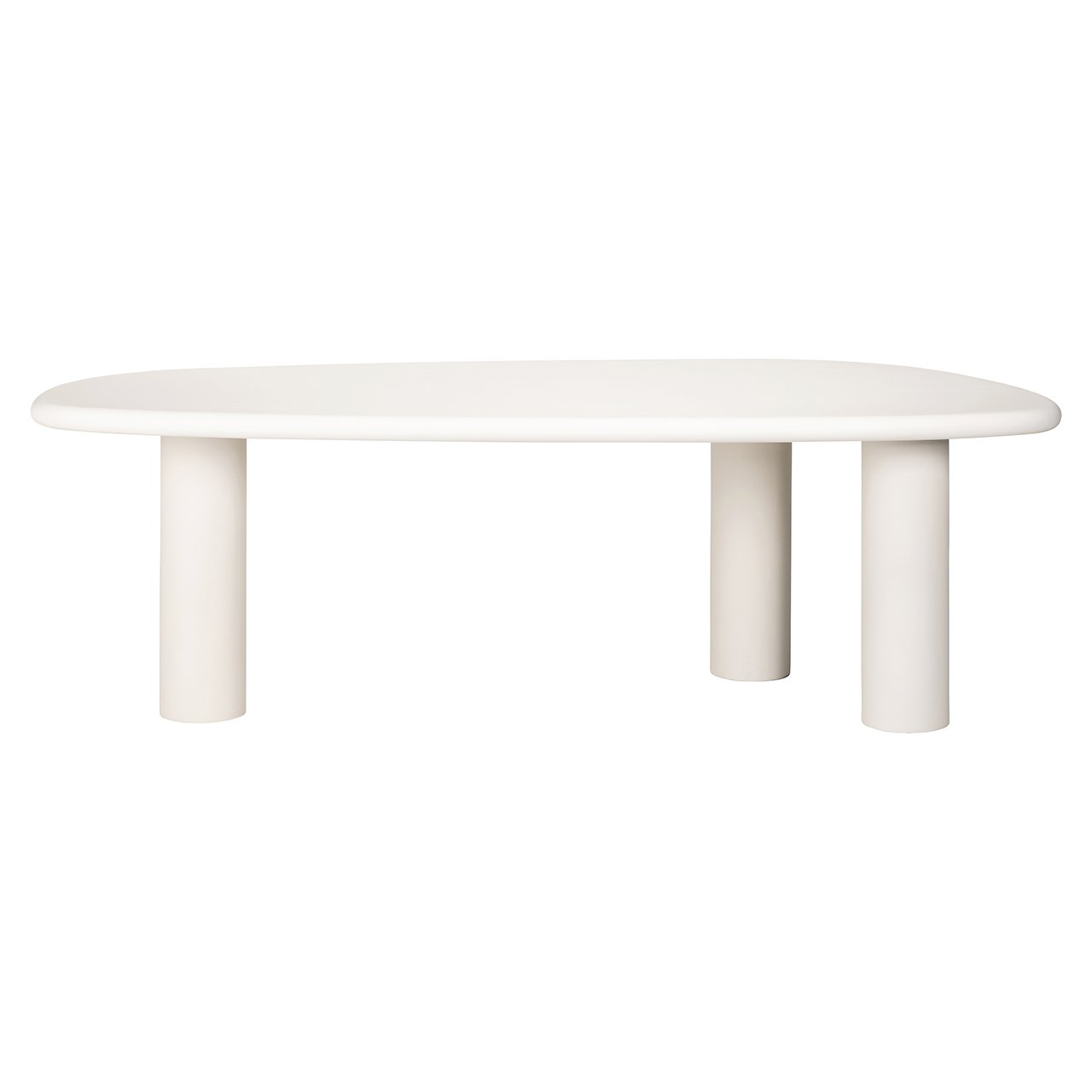 Tafel met drie poten BLOOMSTONE wit