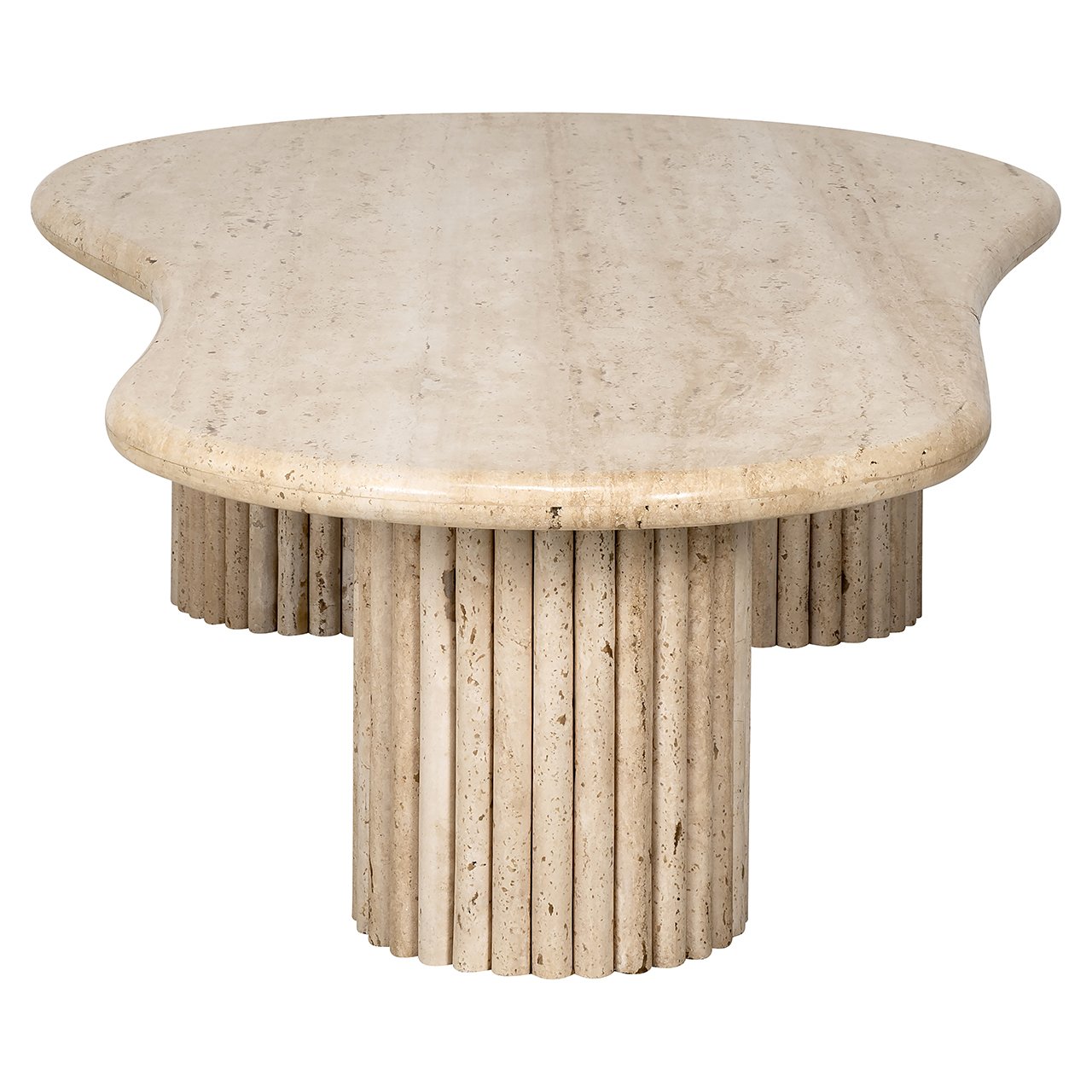 LA CANTERA travertine coffee table