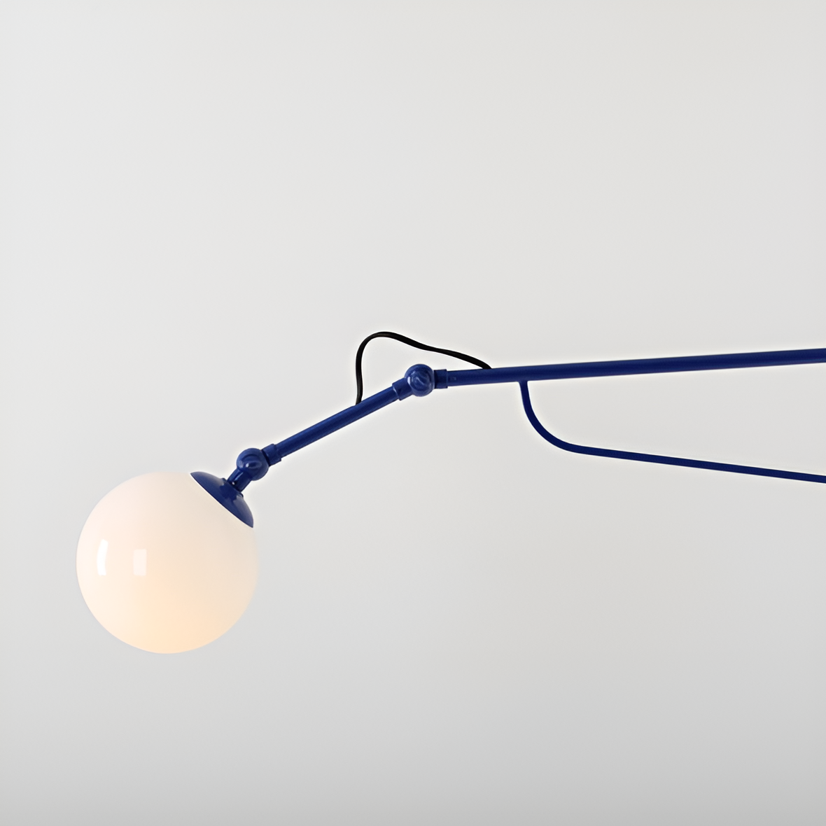 Wandlampe mit verstellbarem Arm SOHO COBALT blau