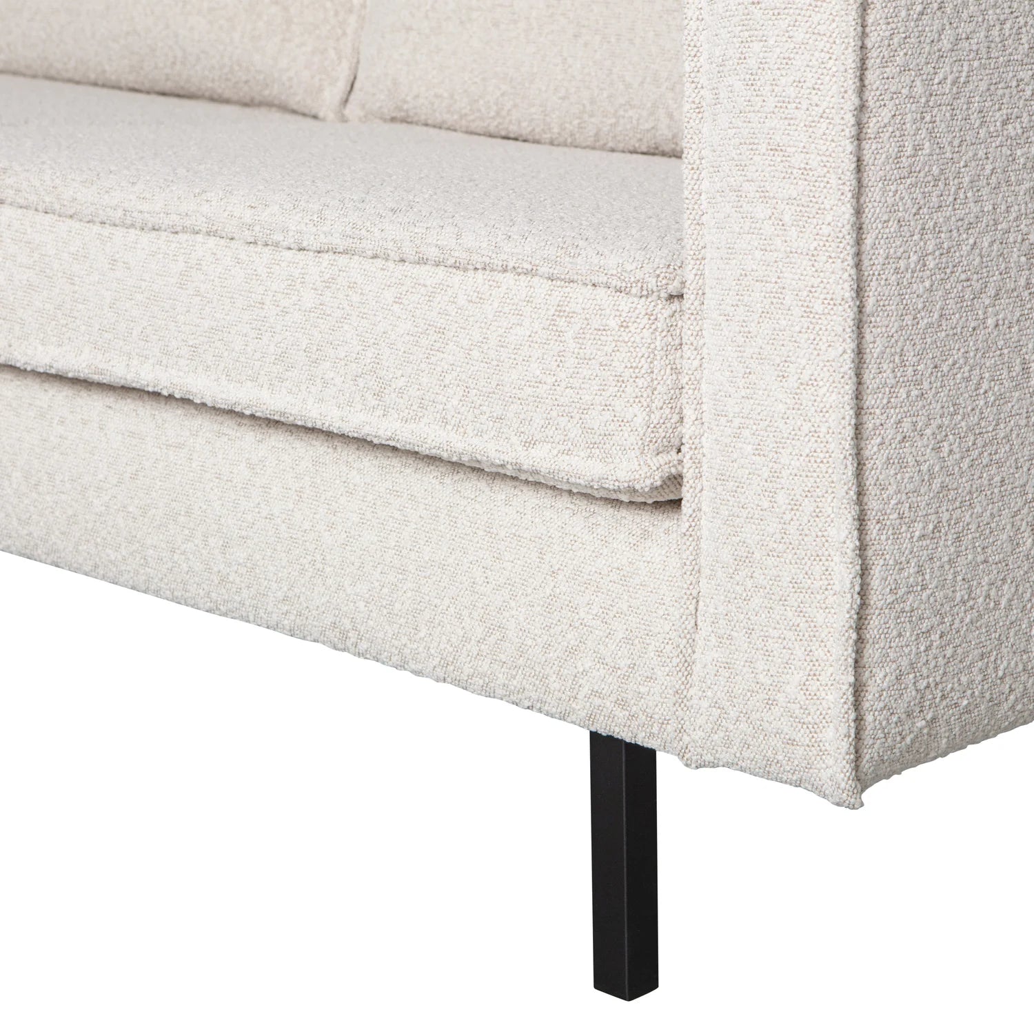 2,5-Personen-Sofa Rodeo Cream Bouclé