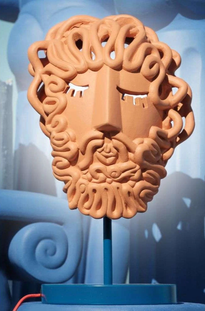 Tafellamp MAGNA GRAECIA - ULYSSE terracotta