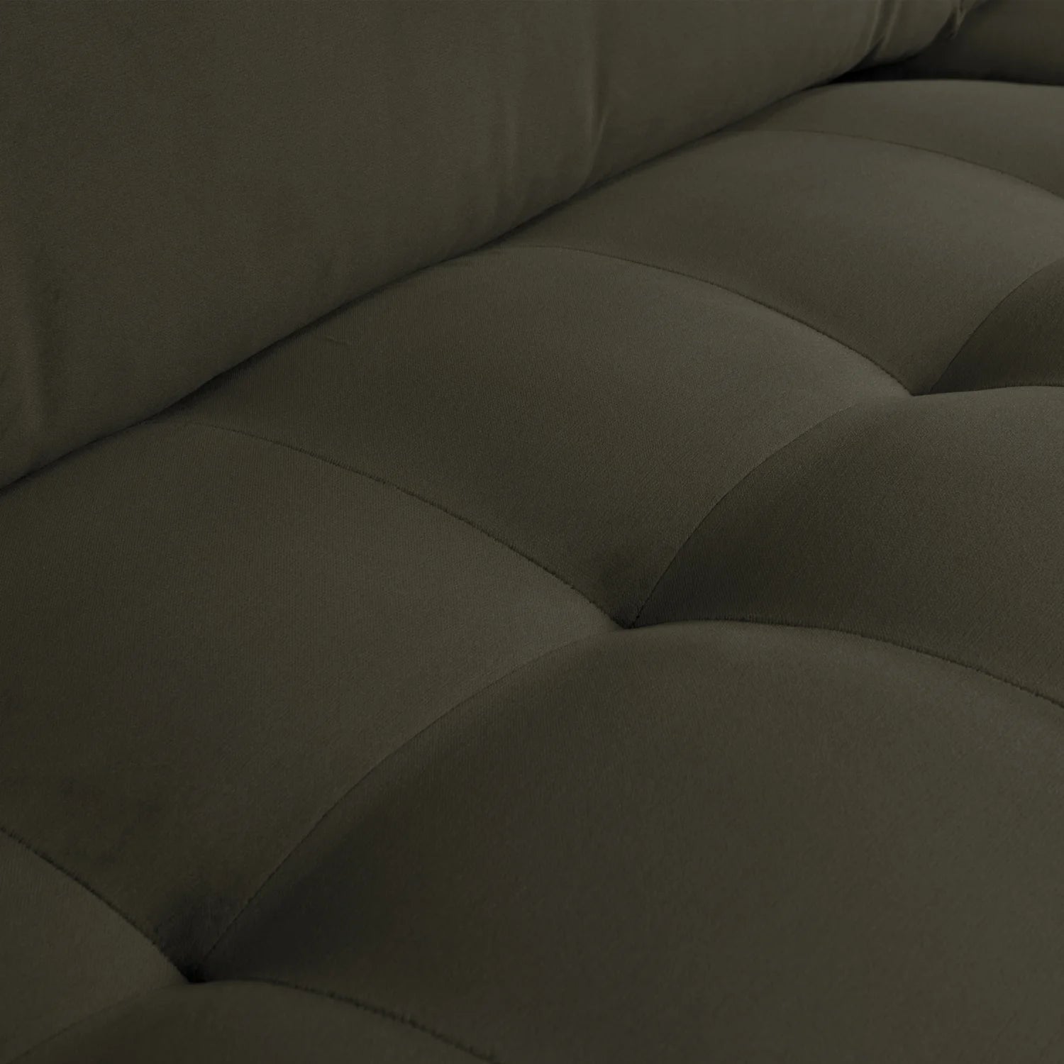 Velours fauteuil RODEO CLASSIC donkergroen