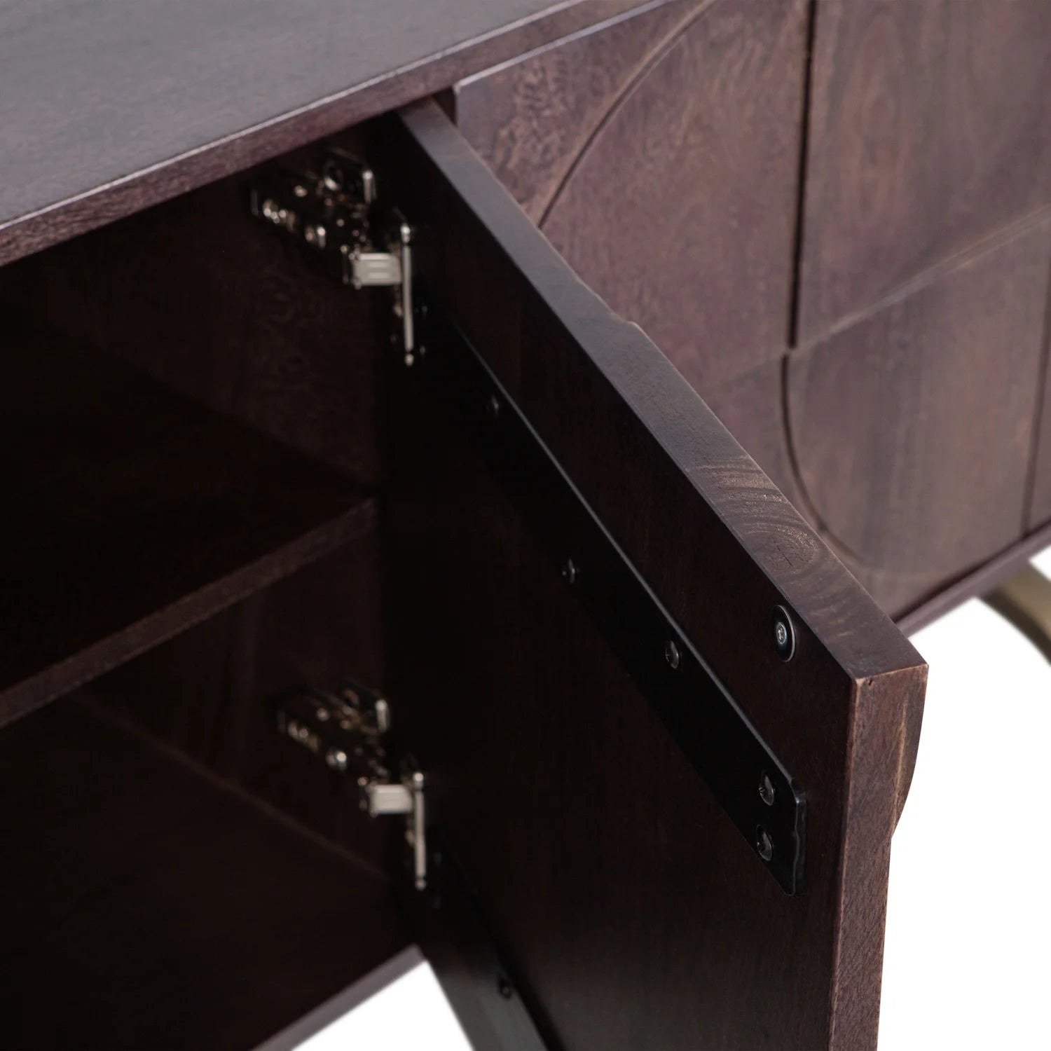 Zeichnen Sie Sideboard -Mangoholz