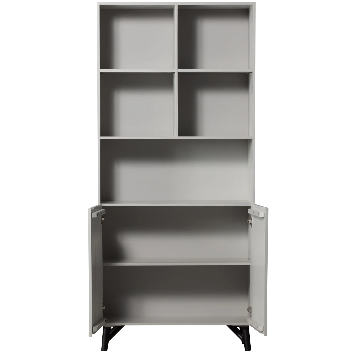 Regal CARVED graues Mangoholz