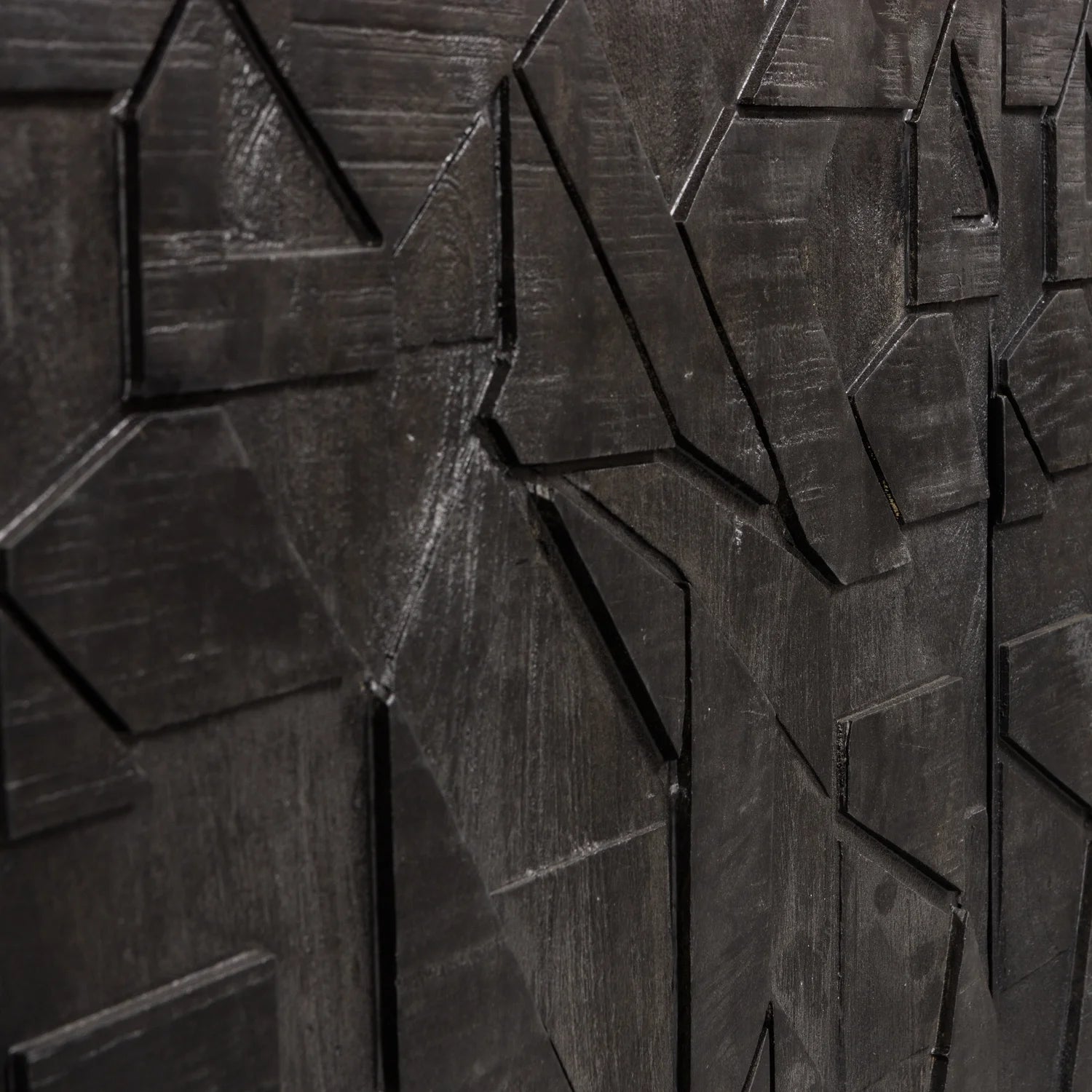 RTV Council Kabinet Black Mango Wood