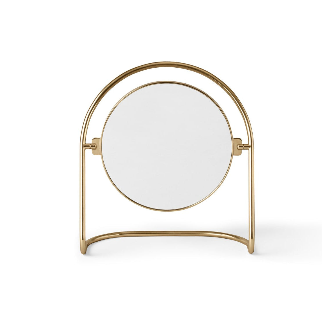 Tischspiegel NIMBUS poliertes Messing