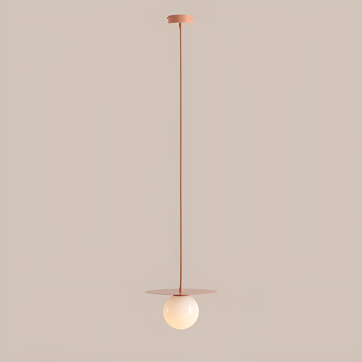 Hanglamp LOOP koraal