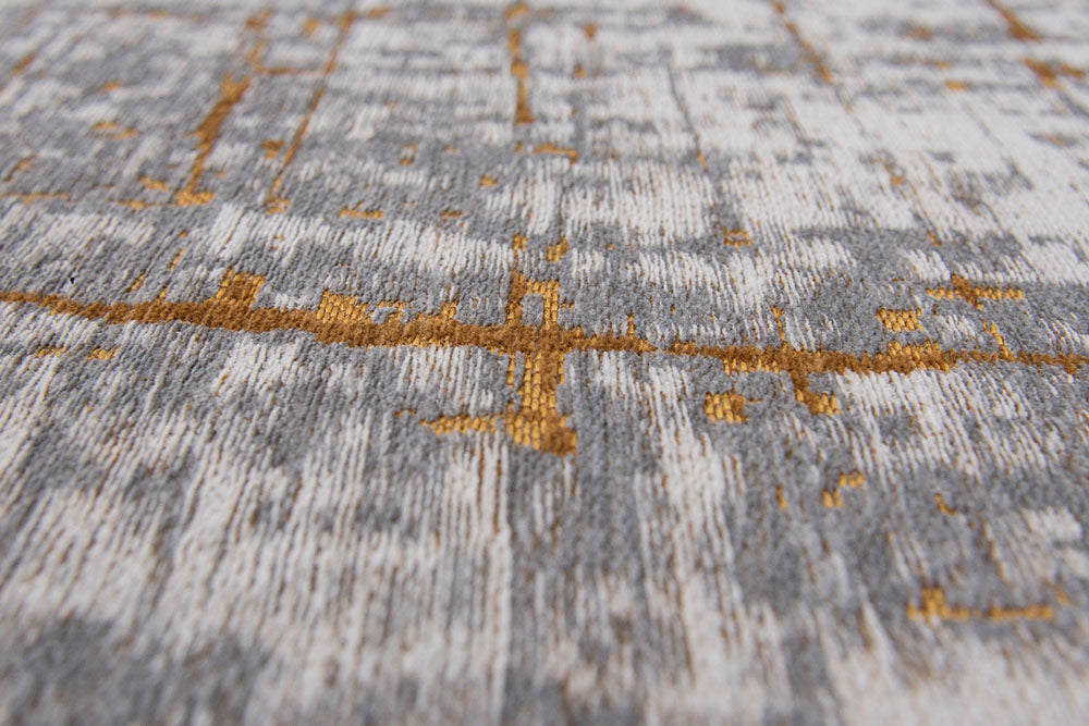 Runder Teppich Griff Columbus Gold Beige