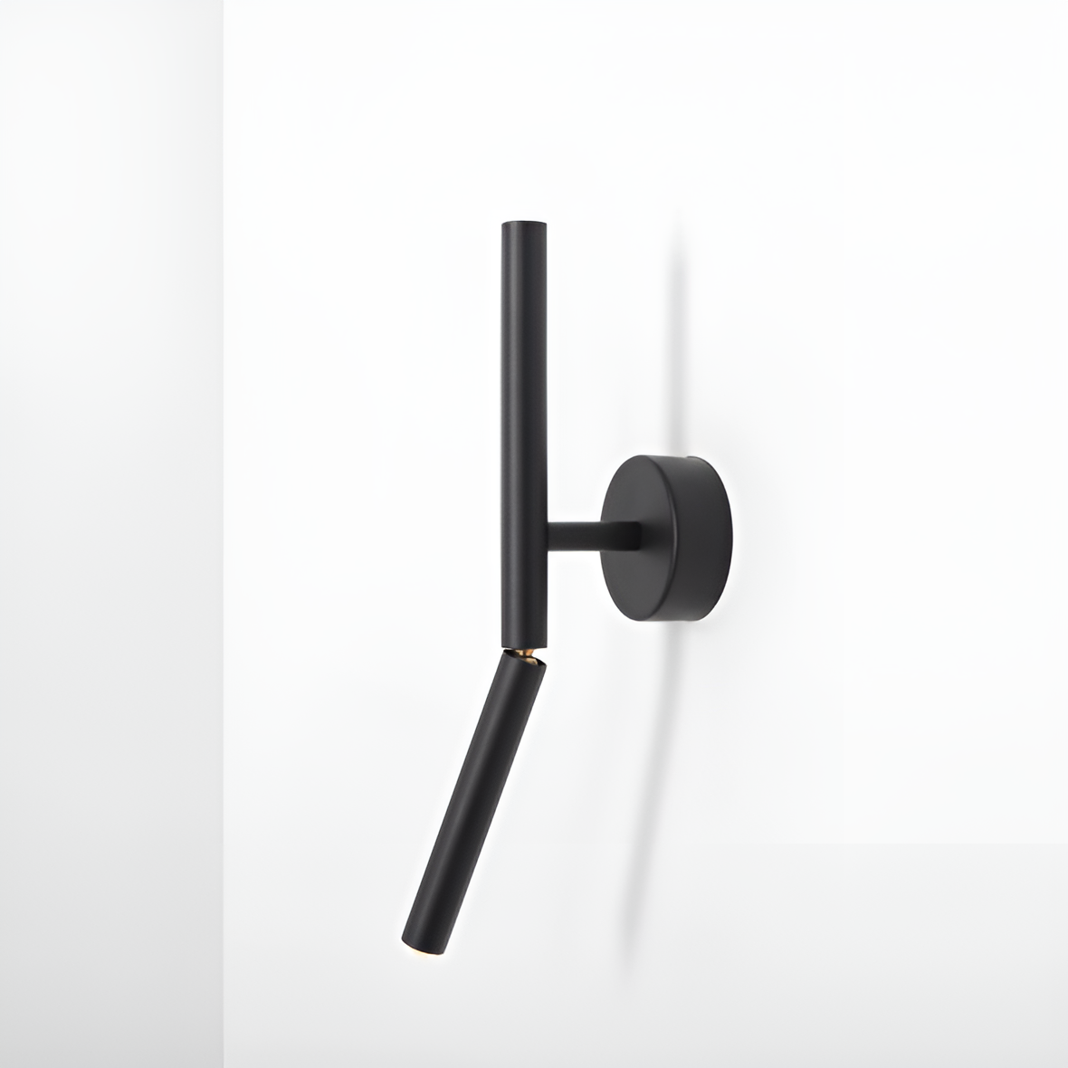 Verstelbare wandlamp STICK zwart