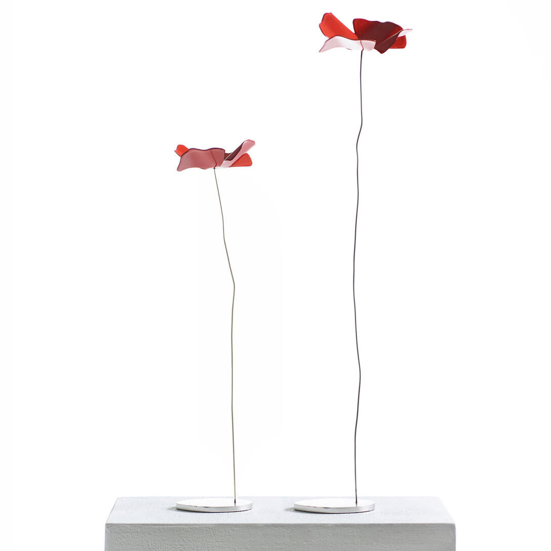 PAPAVERO decoration red