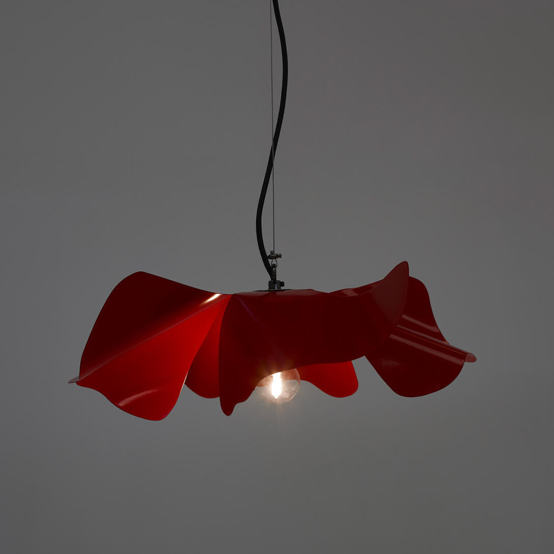 Pendelleuchte PAPAVERO rot