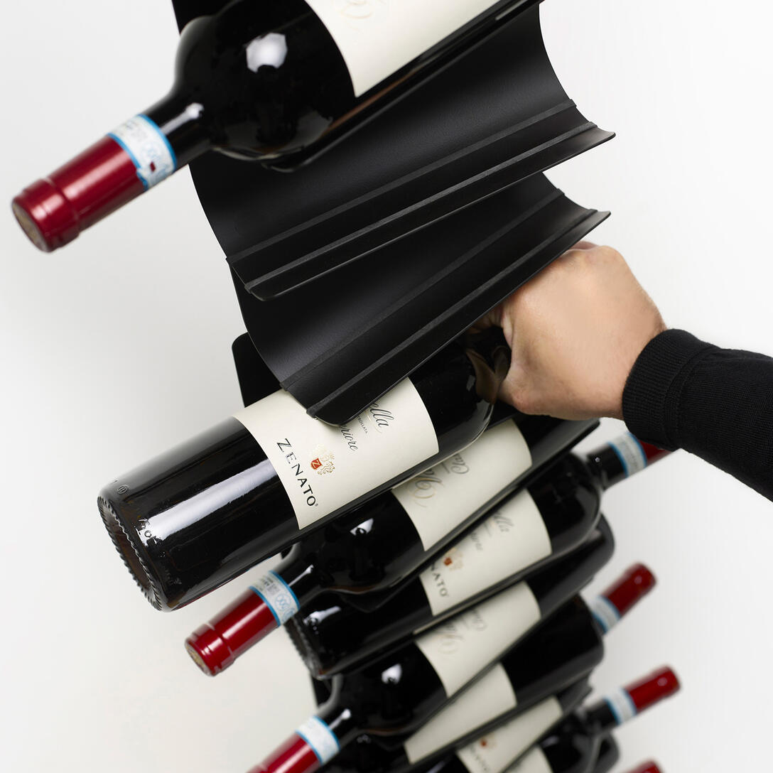 Weinständer PTOLOMEO VINO weiß