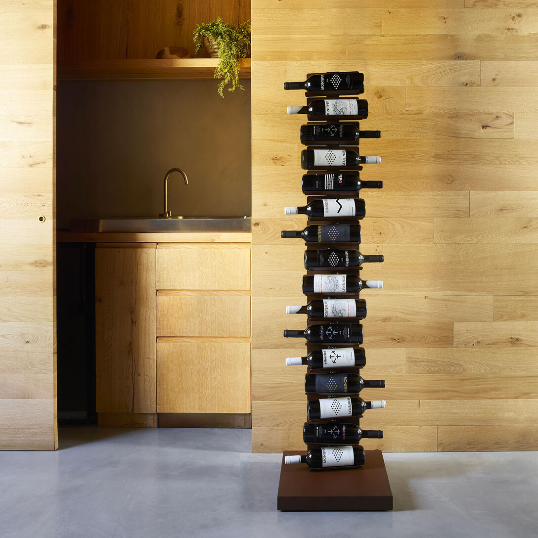 Weinständer PTOLOMEO VINO weiß