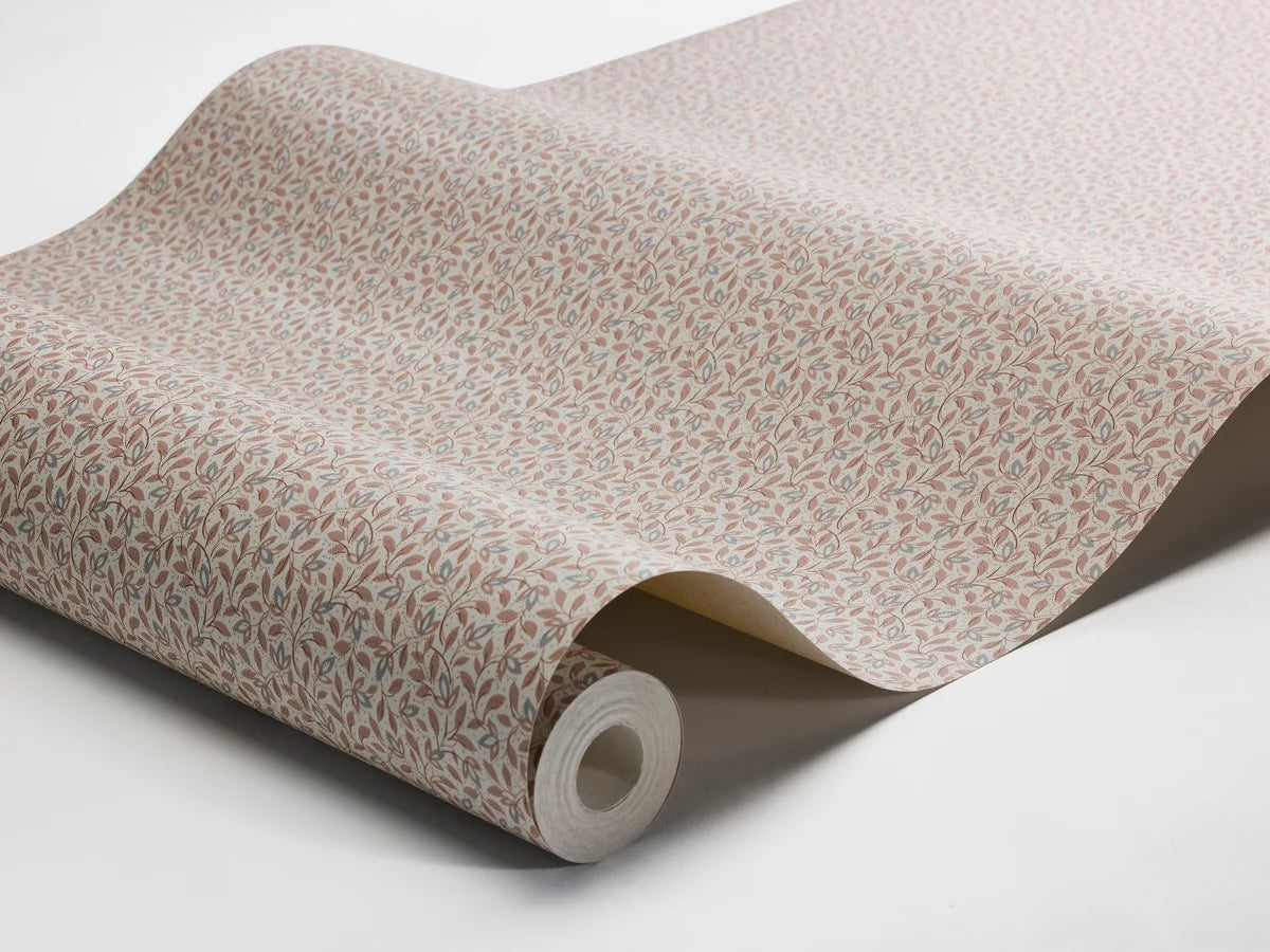 IDA Brown Floral Pattern Wallpaper
