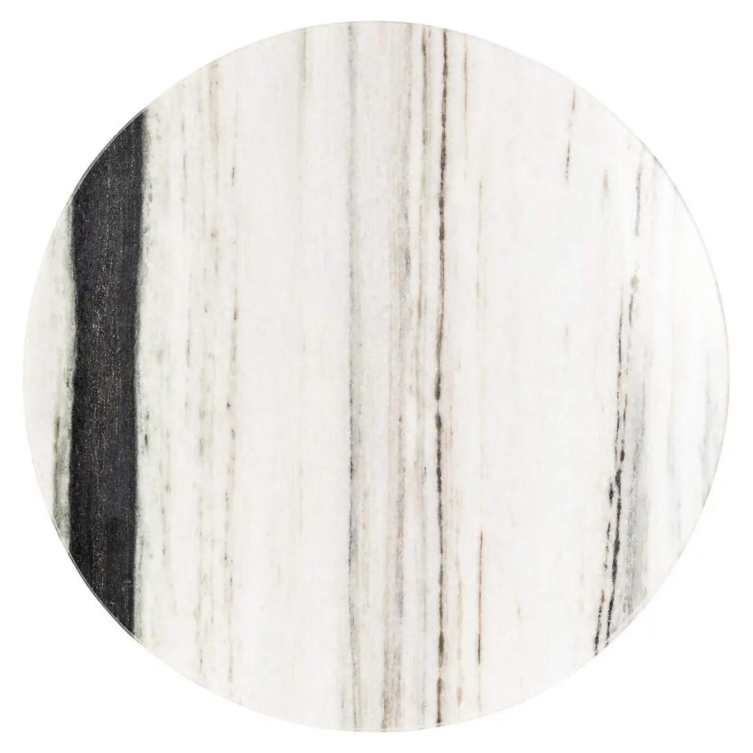 Bijzettafel ISOLDE witgrijs