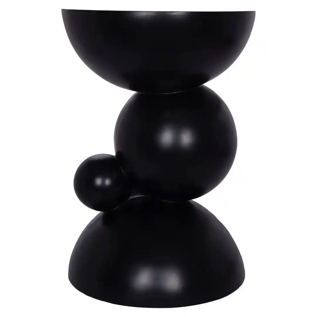 JING black side table