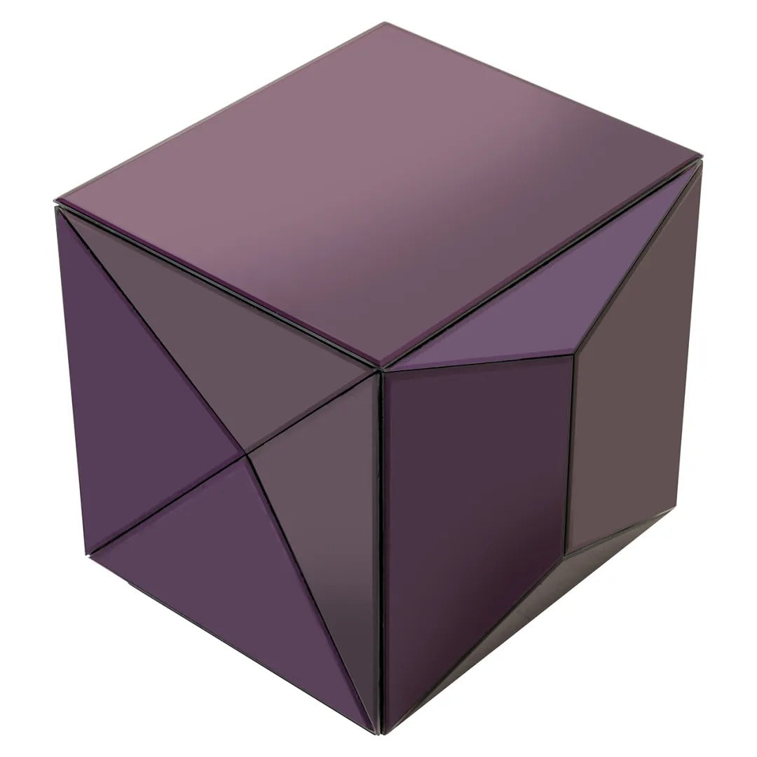 SHIFRA zijtafel paarse glas